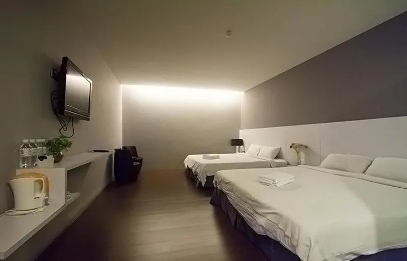 Bed in Chariton Hotel Ipoh