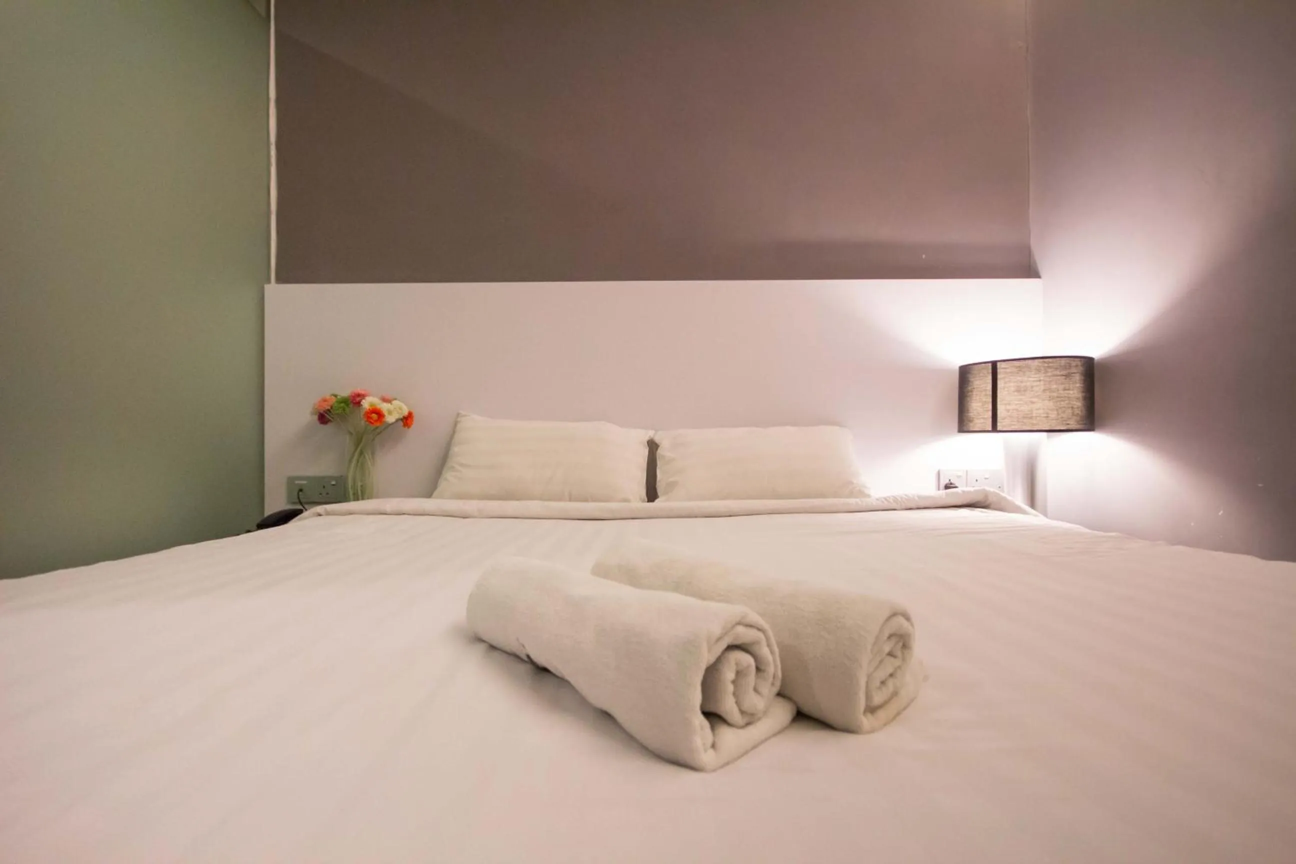 Bed in Chariton Hotel Ipoh