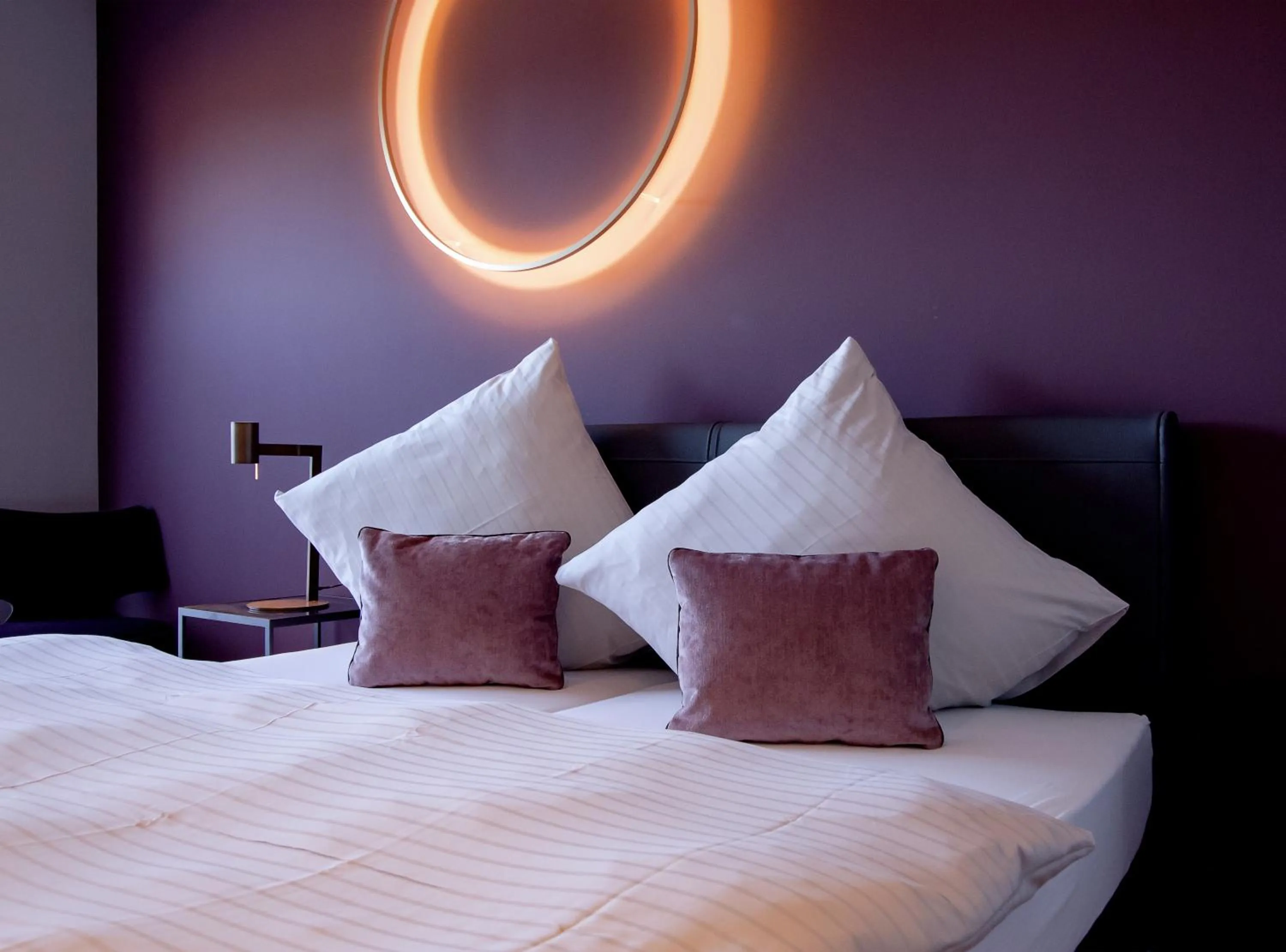 Bed in Patentkrug Design Hotel