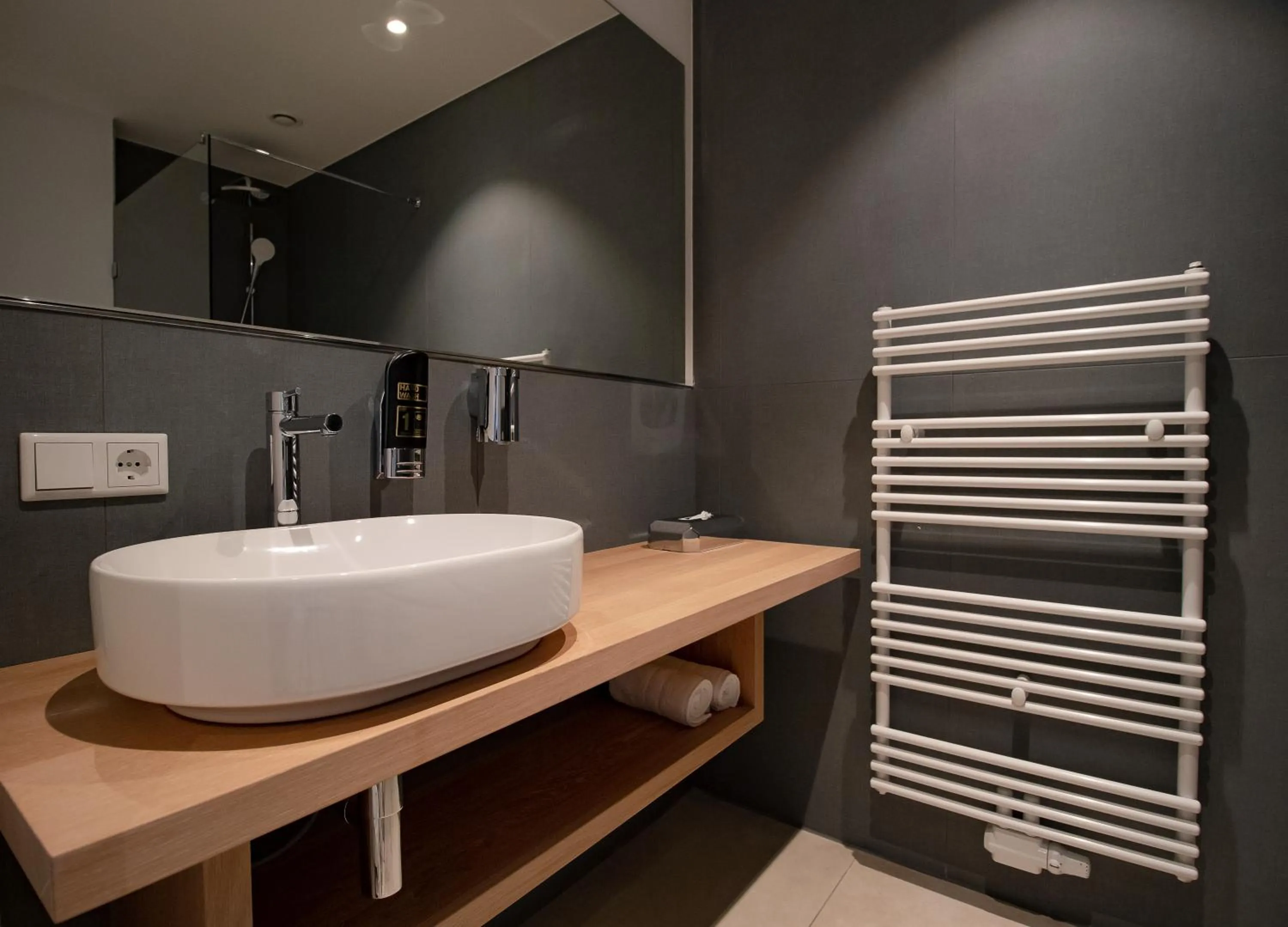 Bathroom in Patentkrug Design Hotel