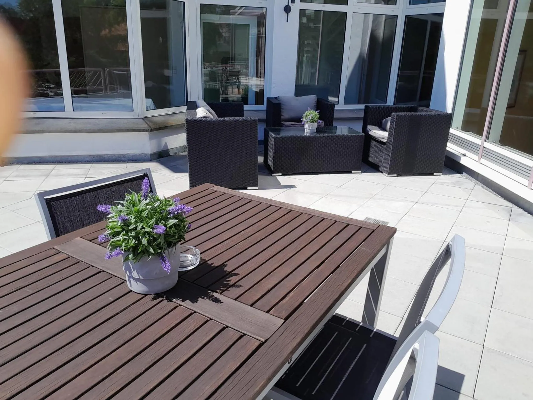 Balcony/Terrace in Hotel Aichtaler Hof