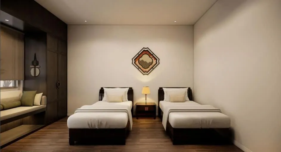Bed in Le Aqua Resort & Spa Phan Thiet - Swiss Village Resort & Spa