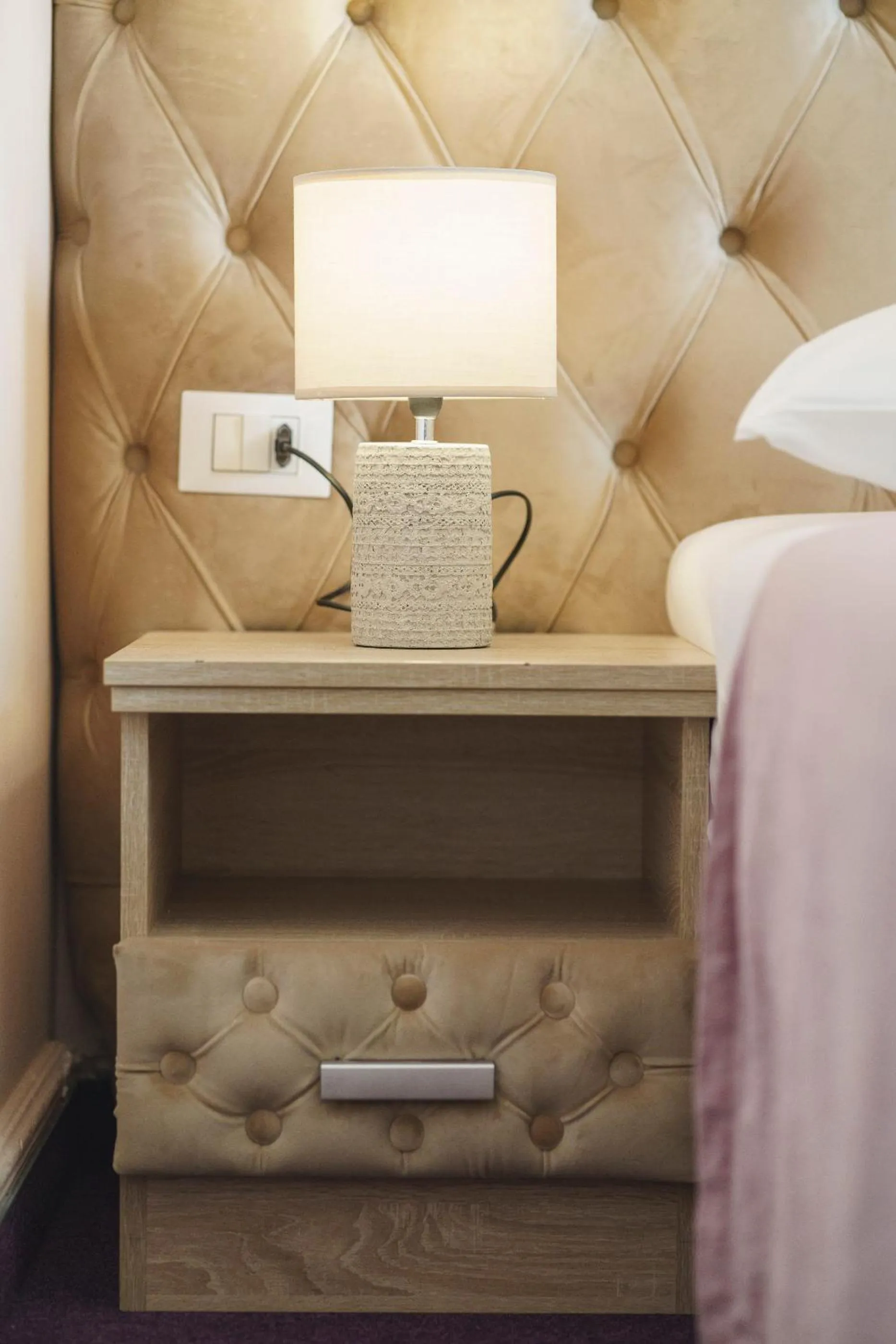 Decorative detail, Bed in Hotel Stella Maris - Style & Comfort