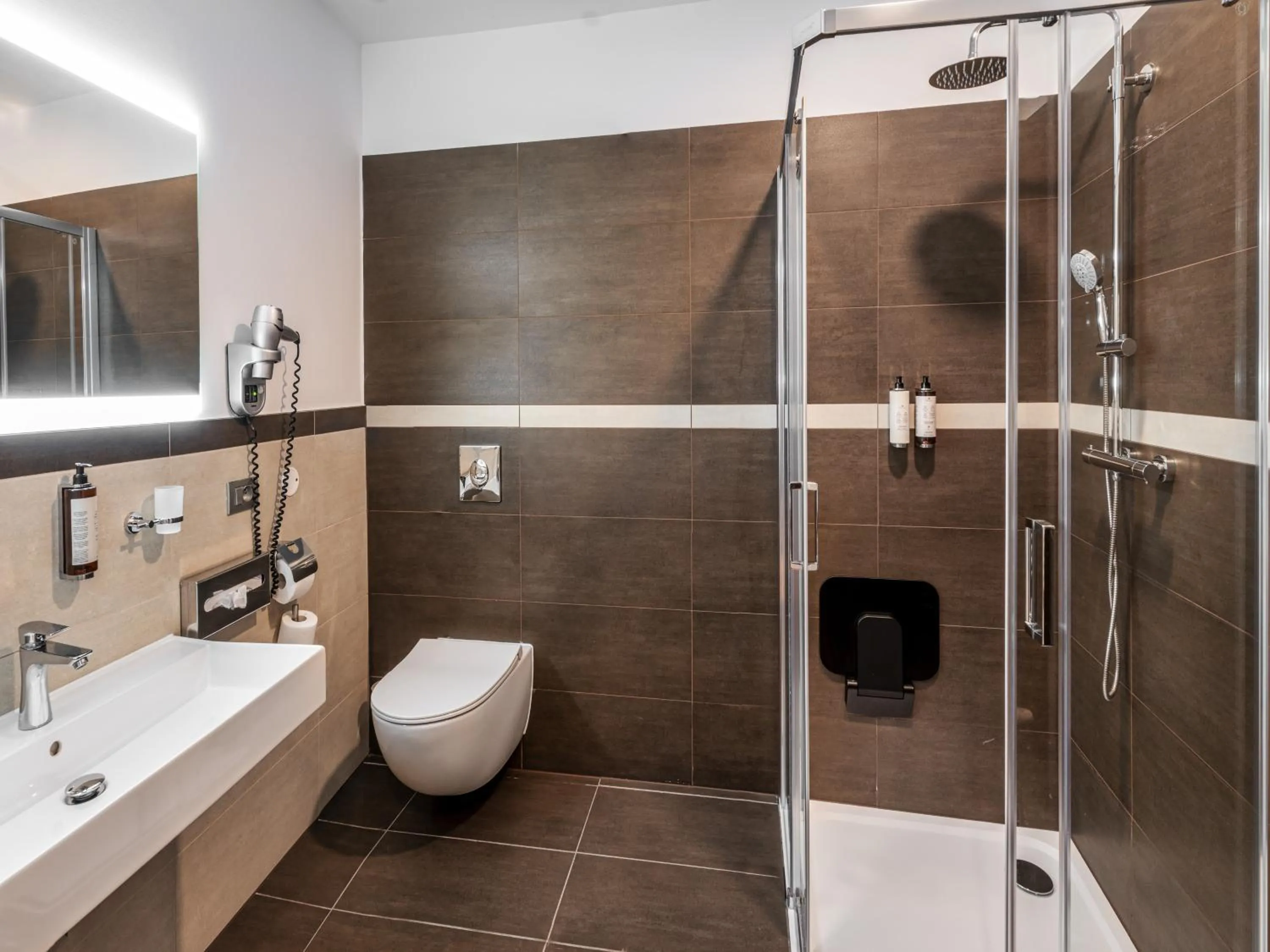 Bathroom in Hotel Sovereign Prague