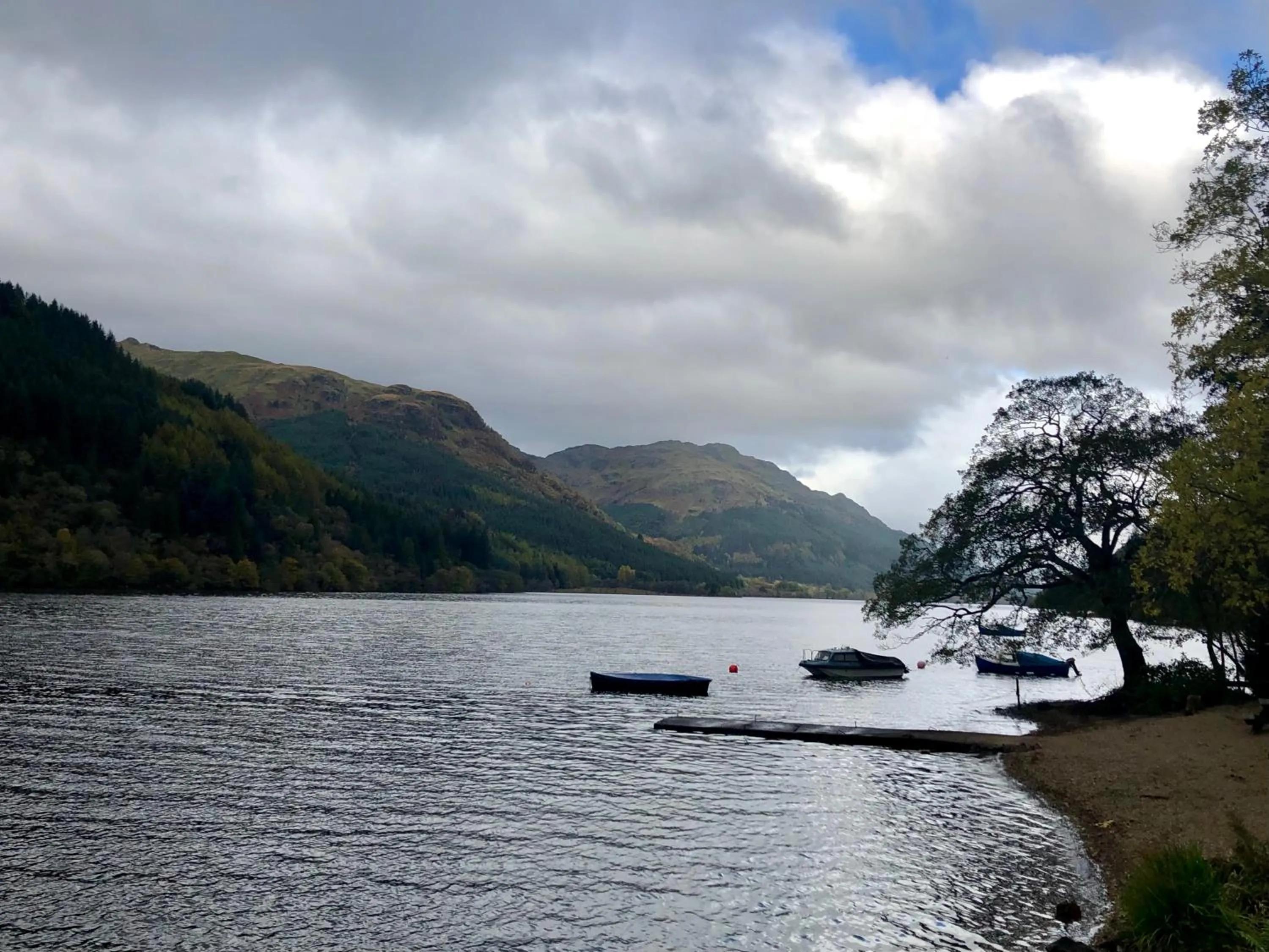 Natural landscape in The Wee Ludging Cottage, Rashfield, by Dunoon