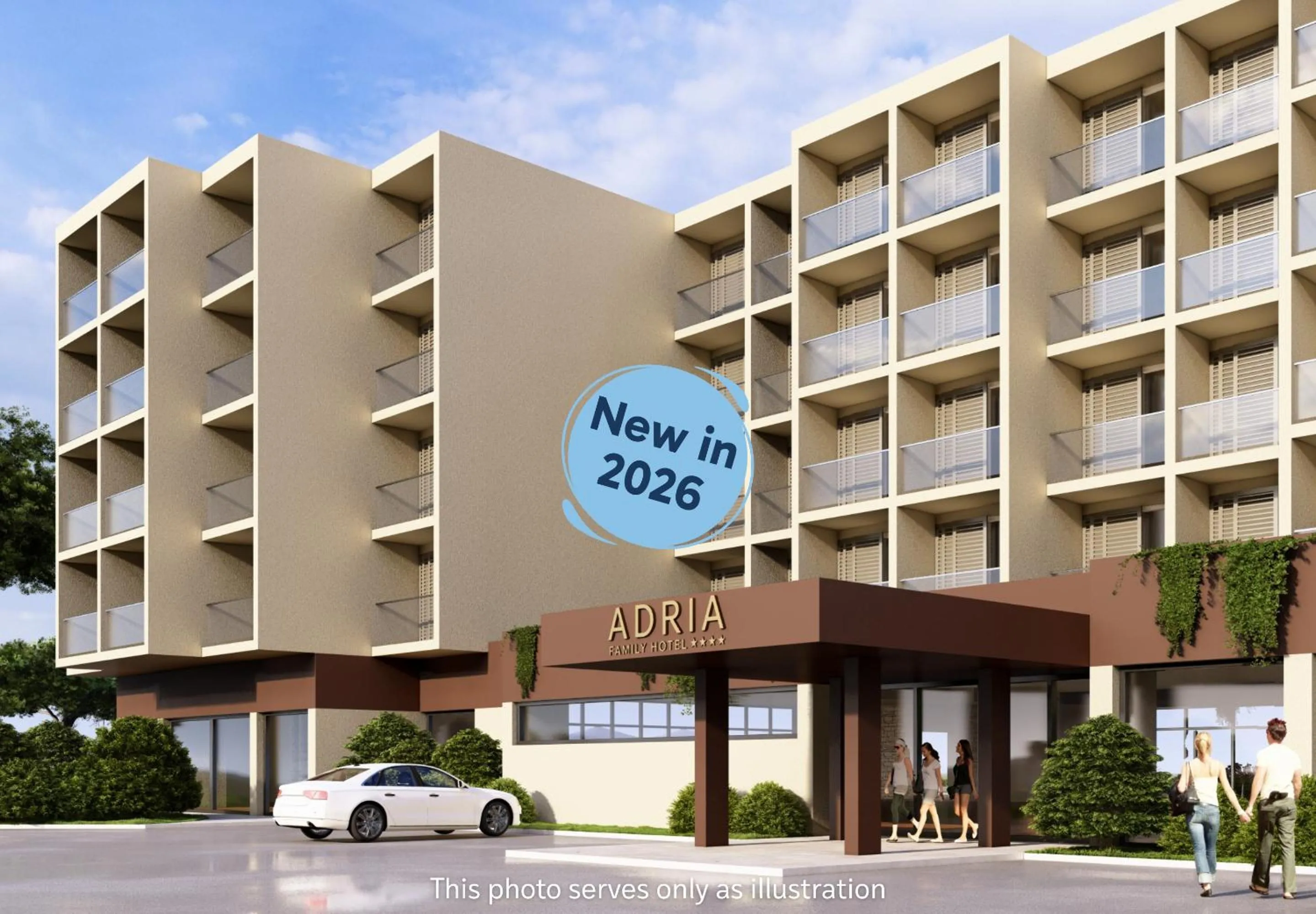 Property building in Family Hotel Adria - All inclusive
