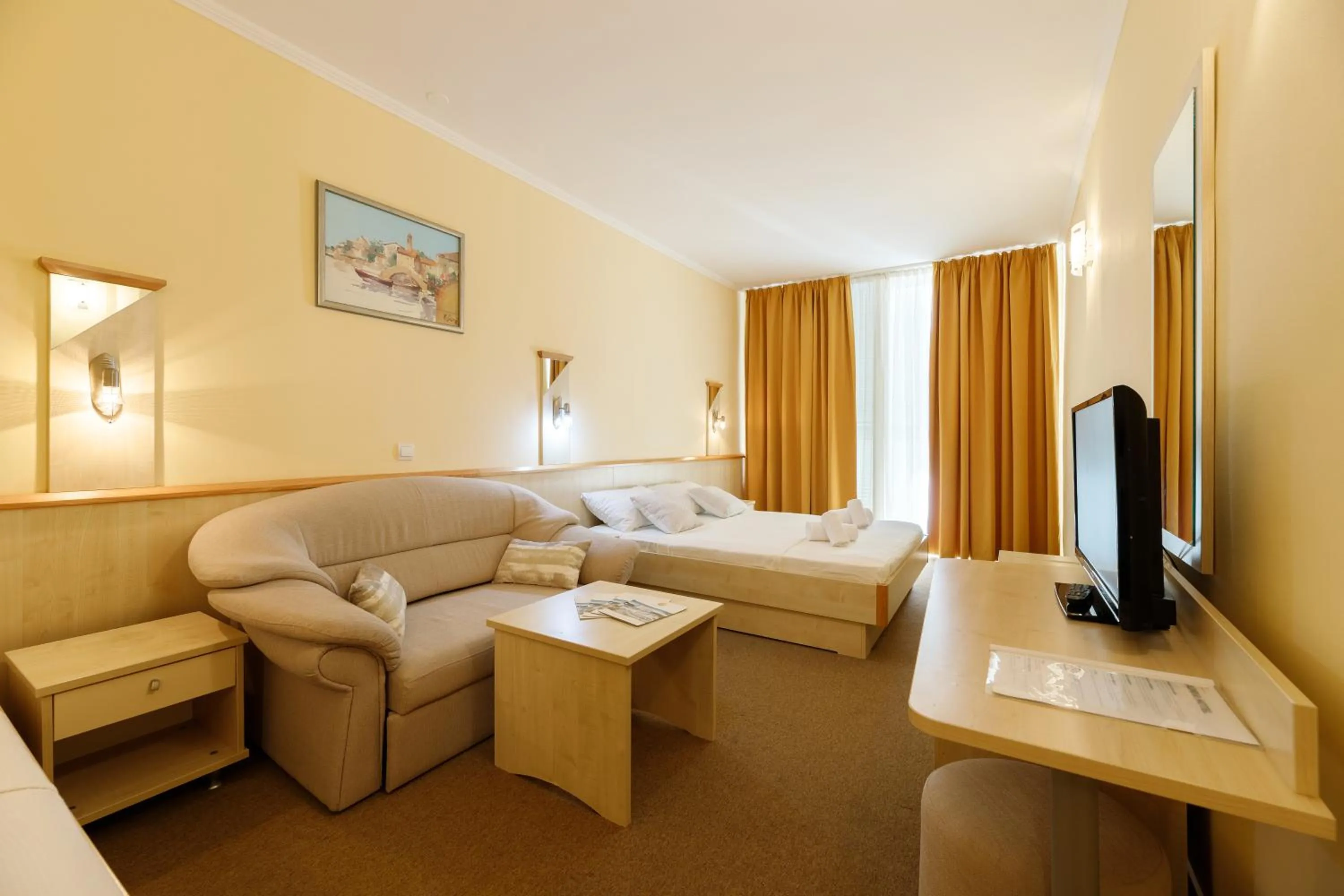 Bed in Family Hotel Adria - All inclusive