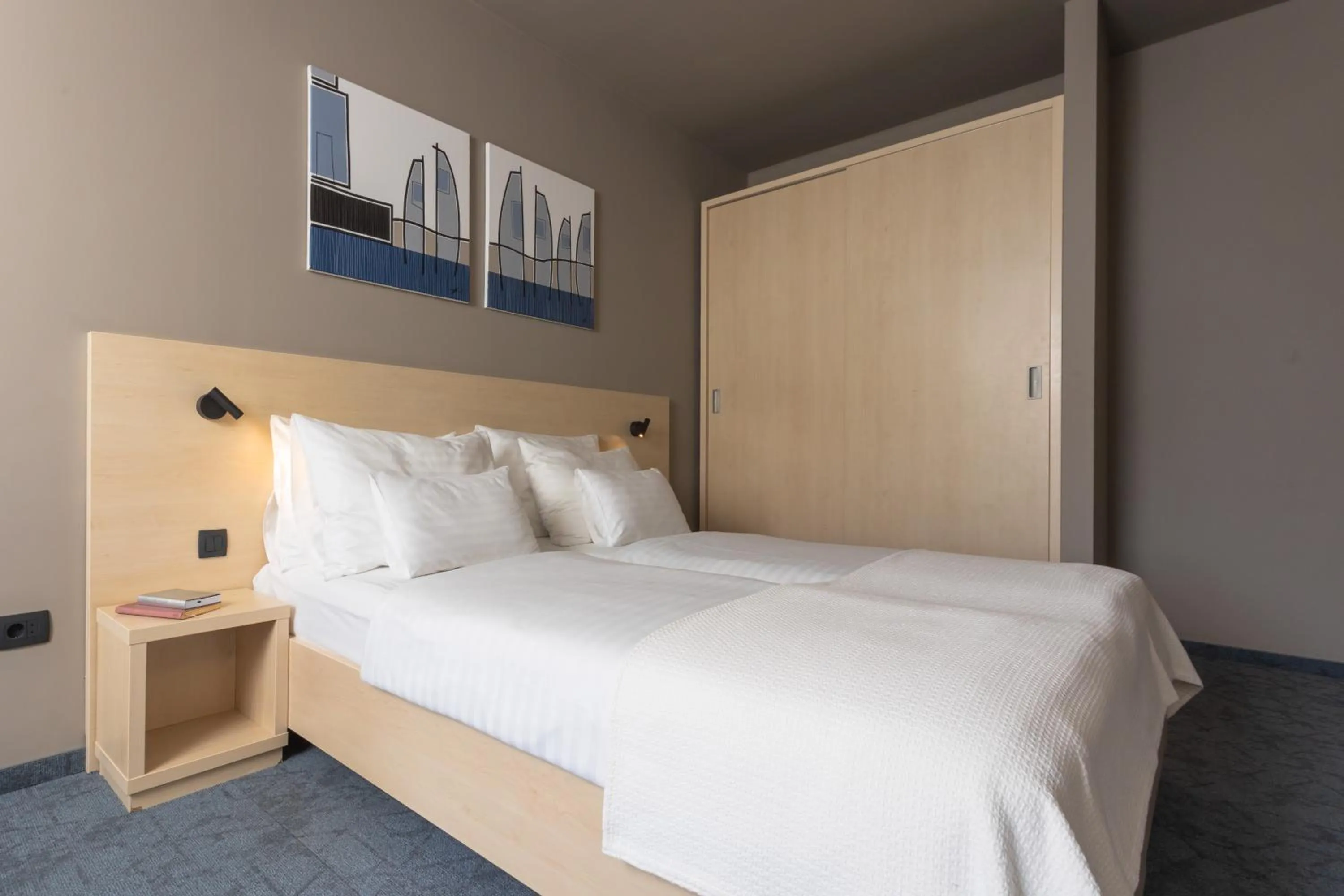 Bed in Family Hotel Adria - All inclusive