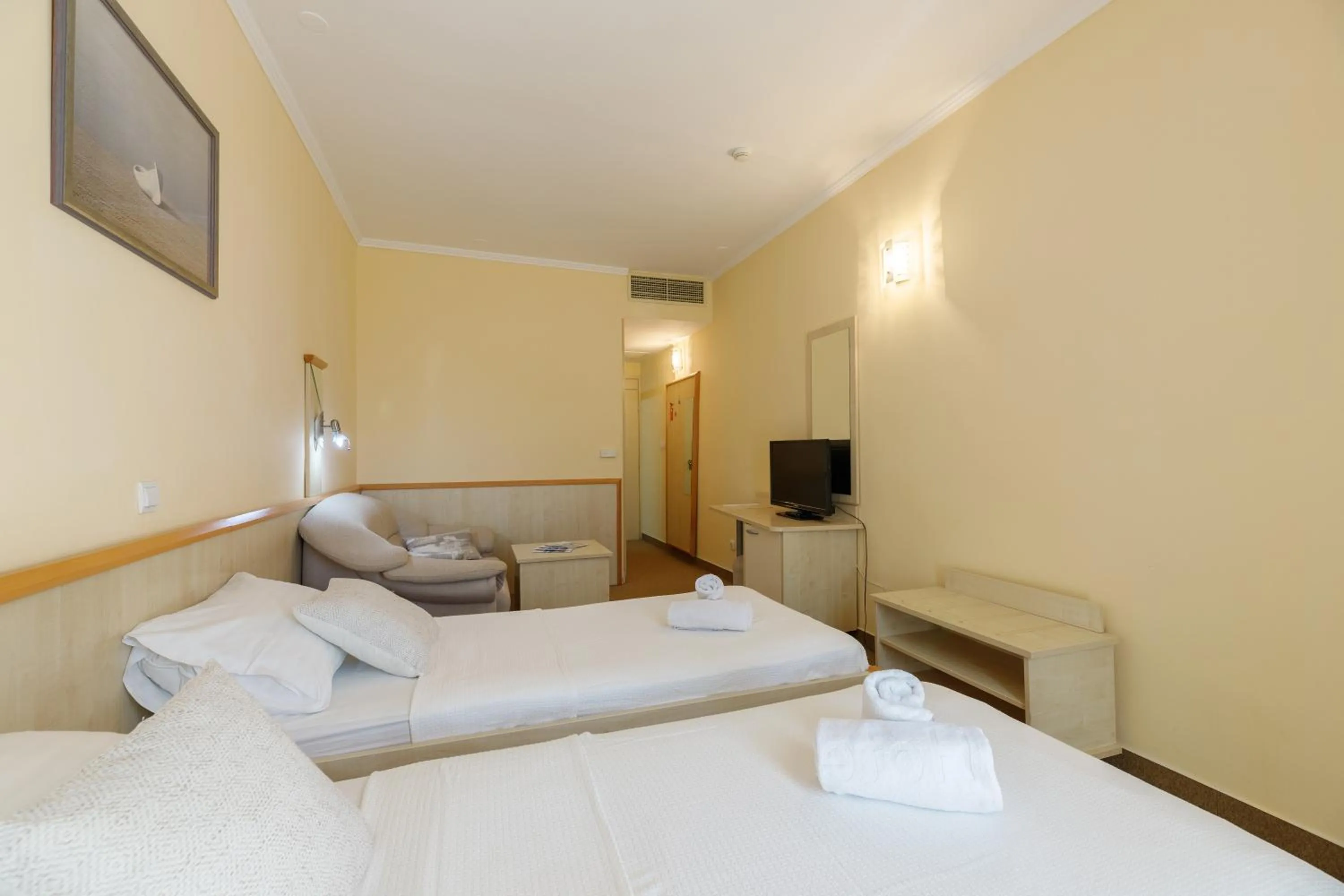 Bed in Family Hotel Adria - All inclusive