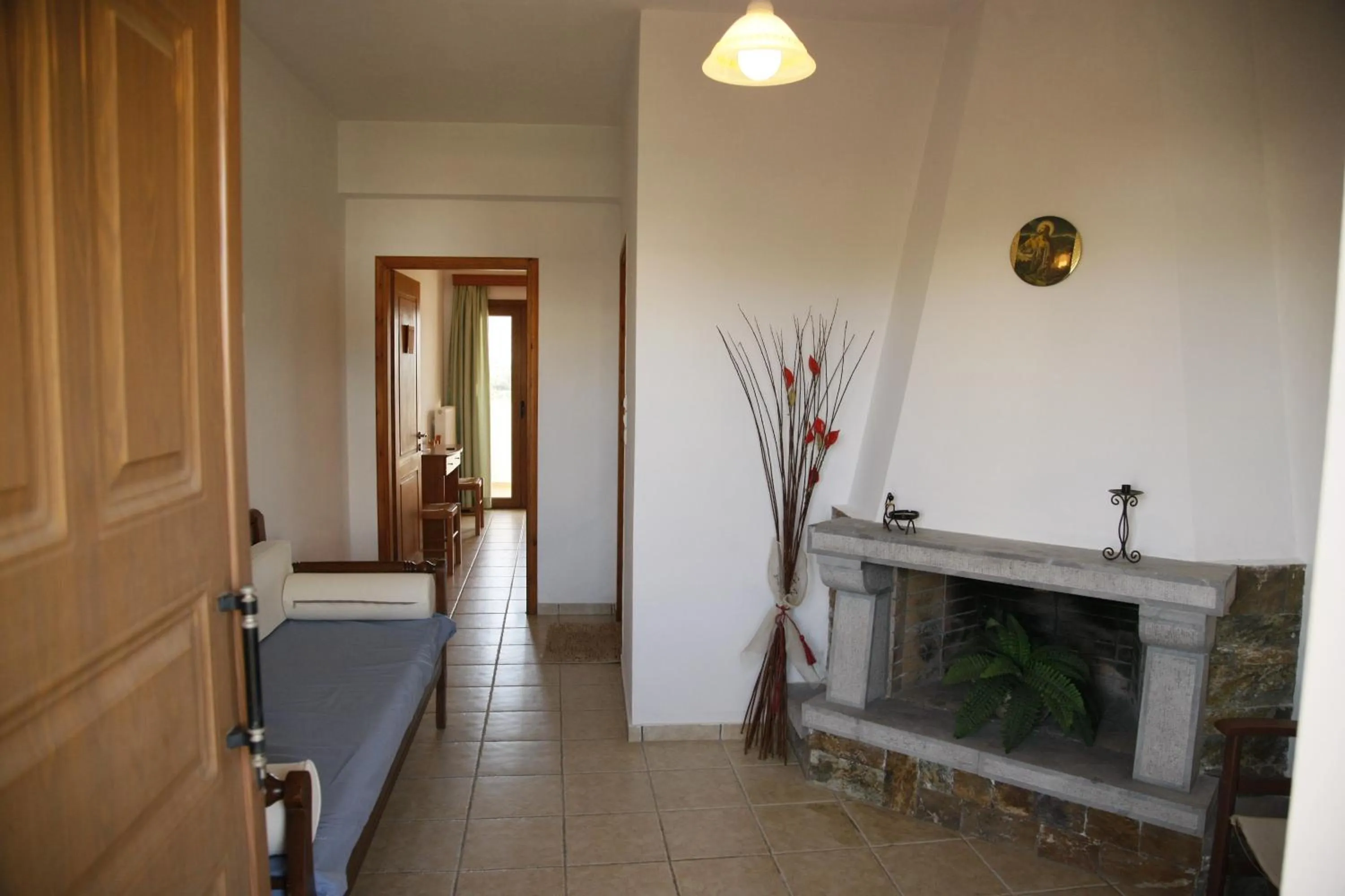 Seating area in Kalliopi Hotel