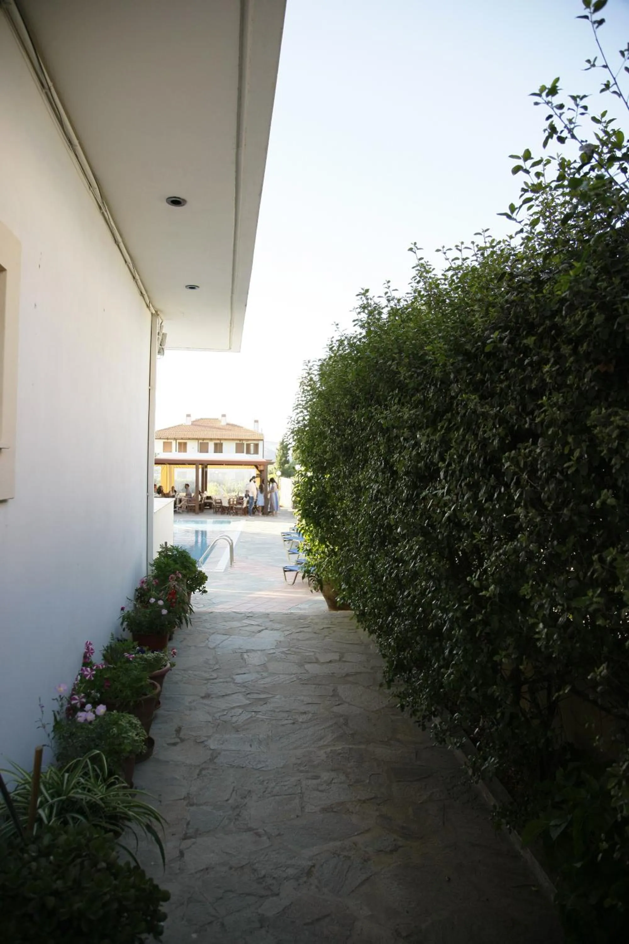 Facade/entrance in Kalliopi Hotel