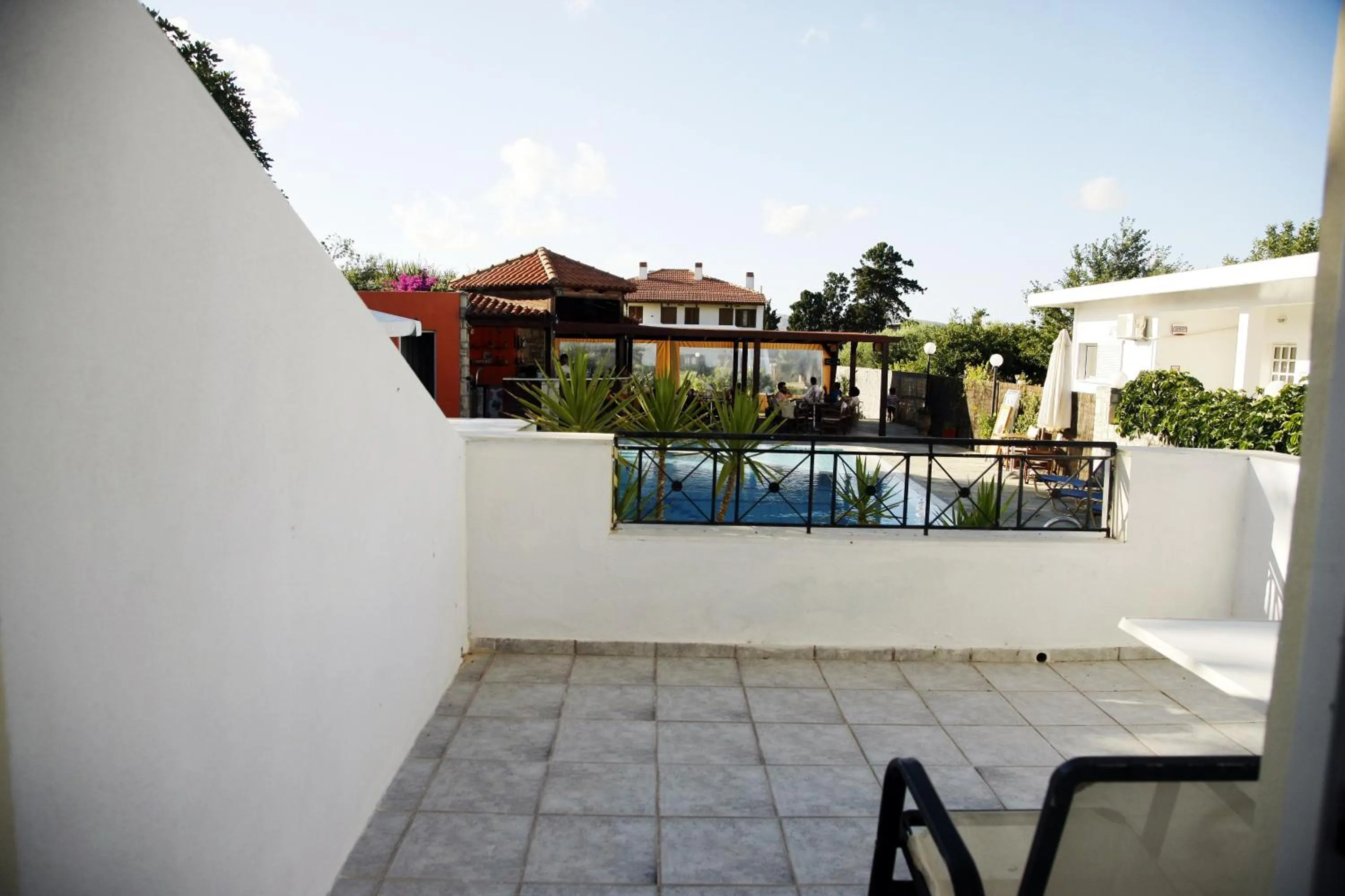 Pool view in Kalliopi Hotel