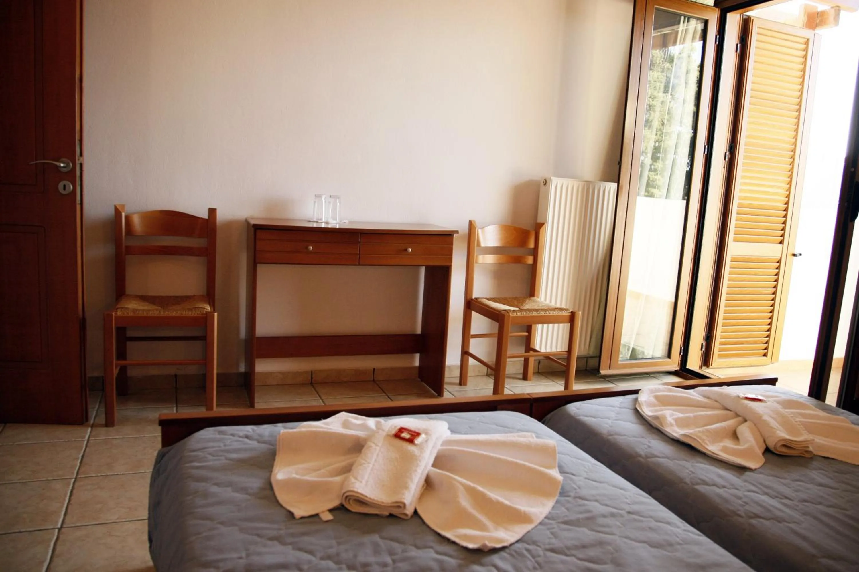 Bedroom, Bed in Kalliopi Hotel