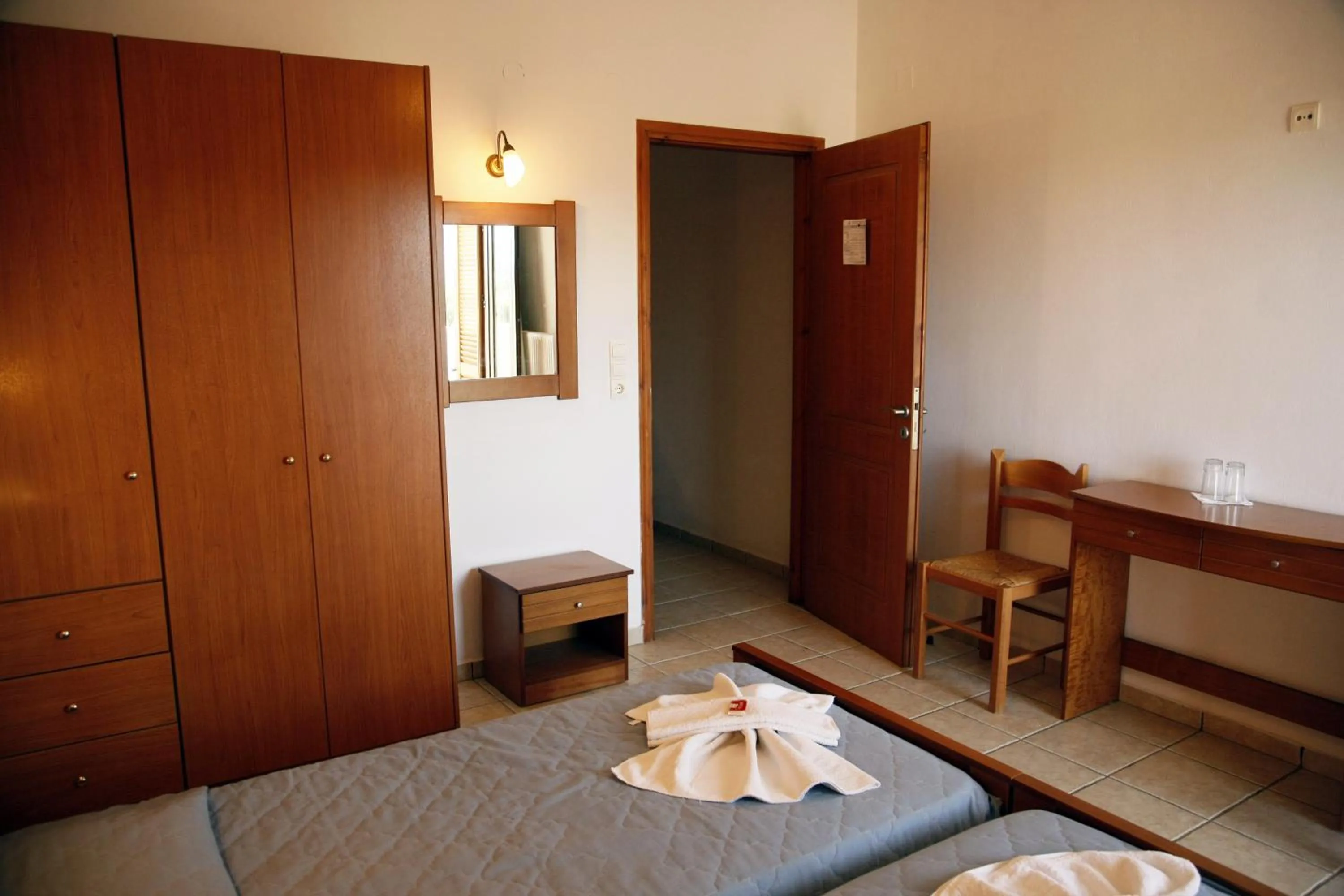 Bedroom, Bed in Kalliopi Hotel