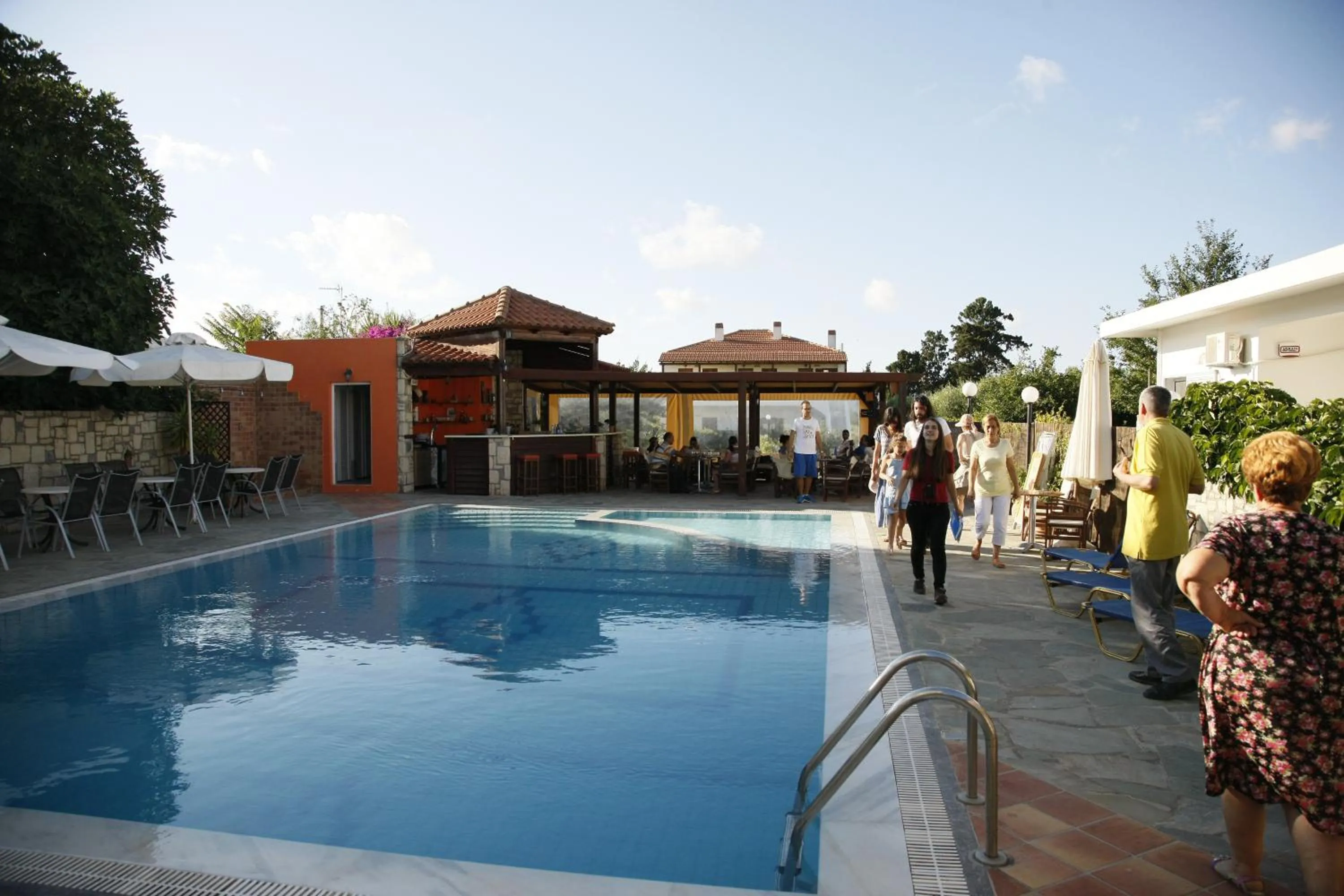 Swimming pool in Kalliopi Hotel