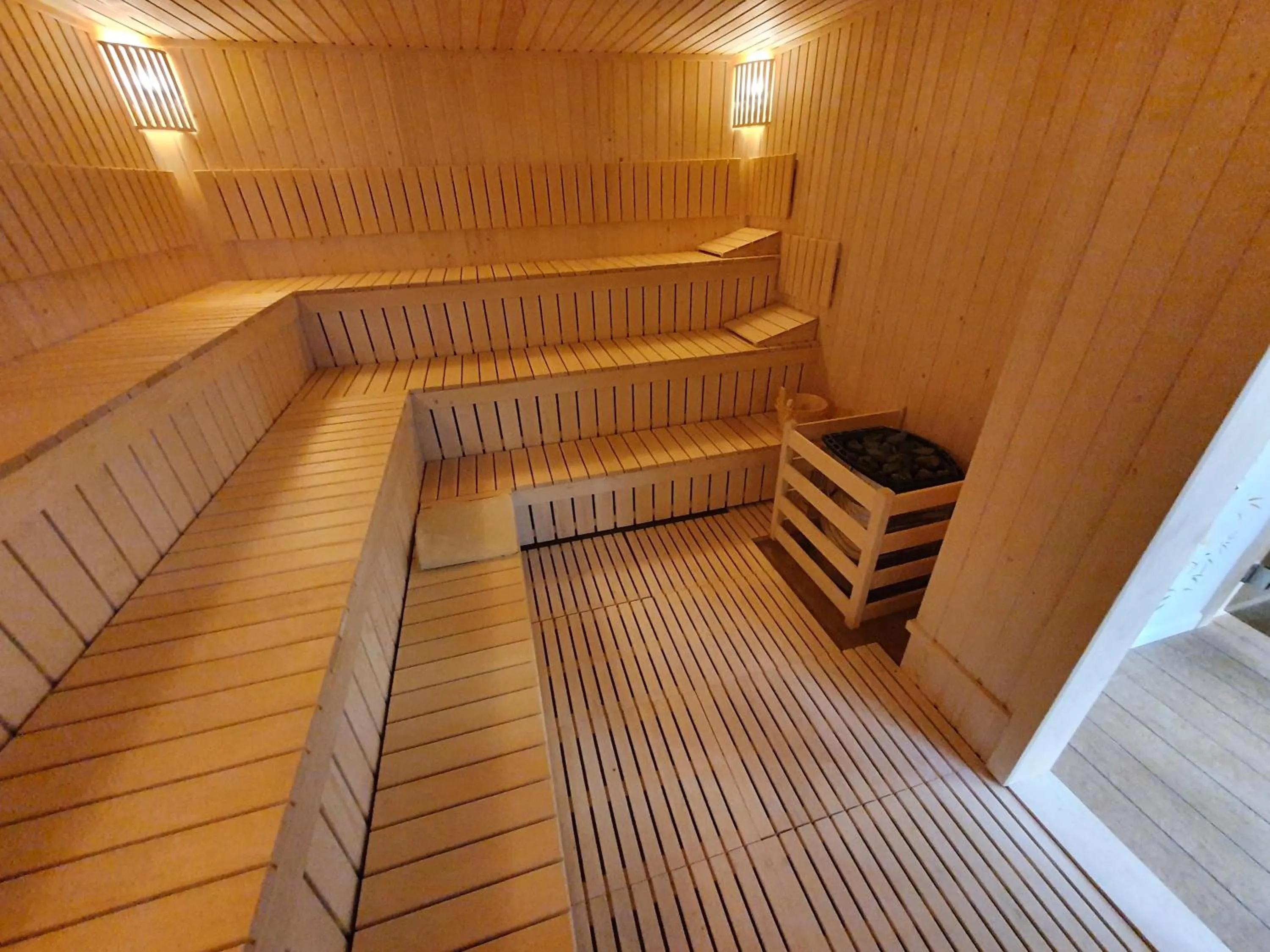 Sauna in Hotel Cornul Vanatorului