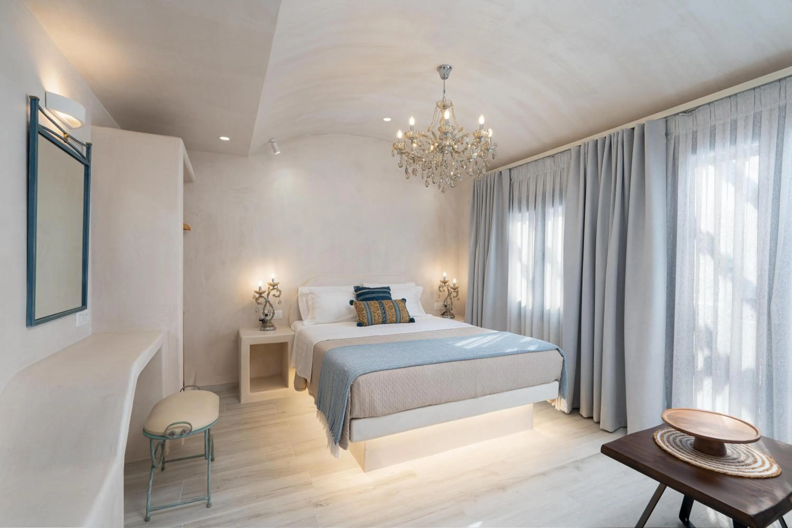 Bed in Thousand Stars Suites&Rooms