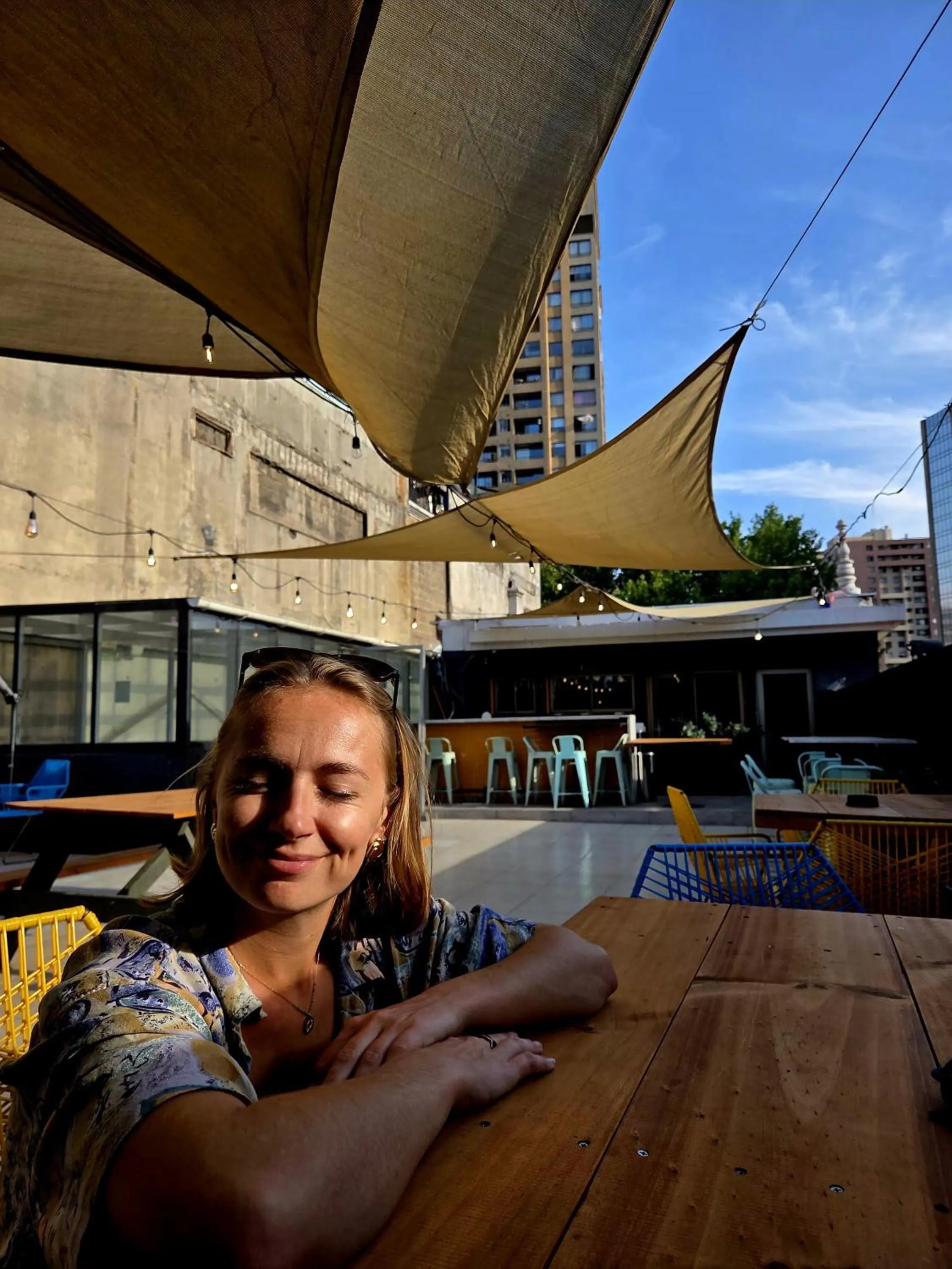 Balcony/Terrace in Hostel Boutique Merced 88