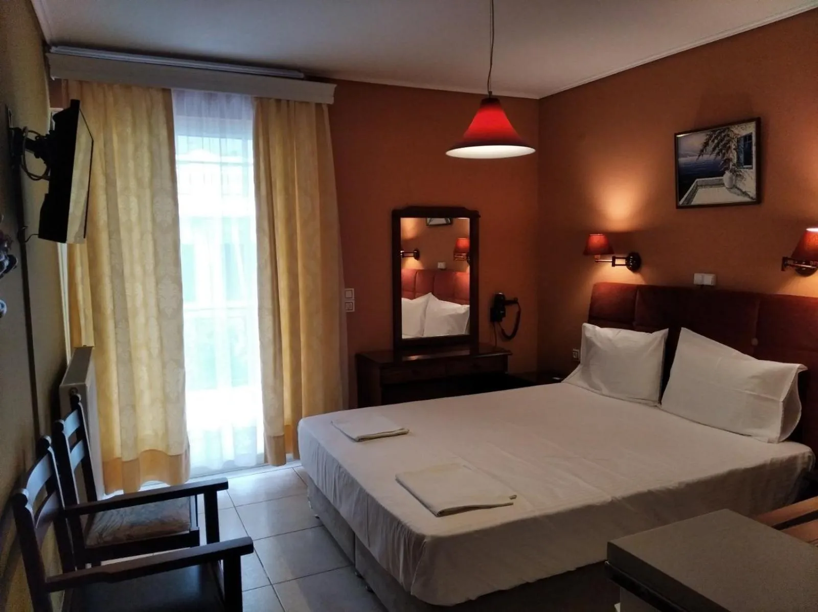 Bedroom, Bed in Hotel Romantica