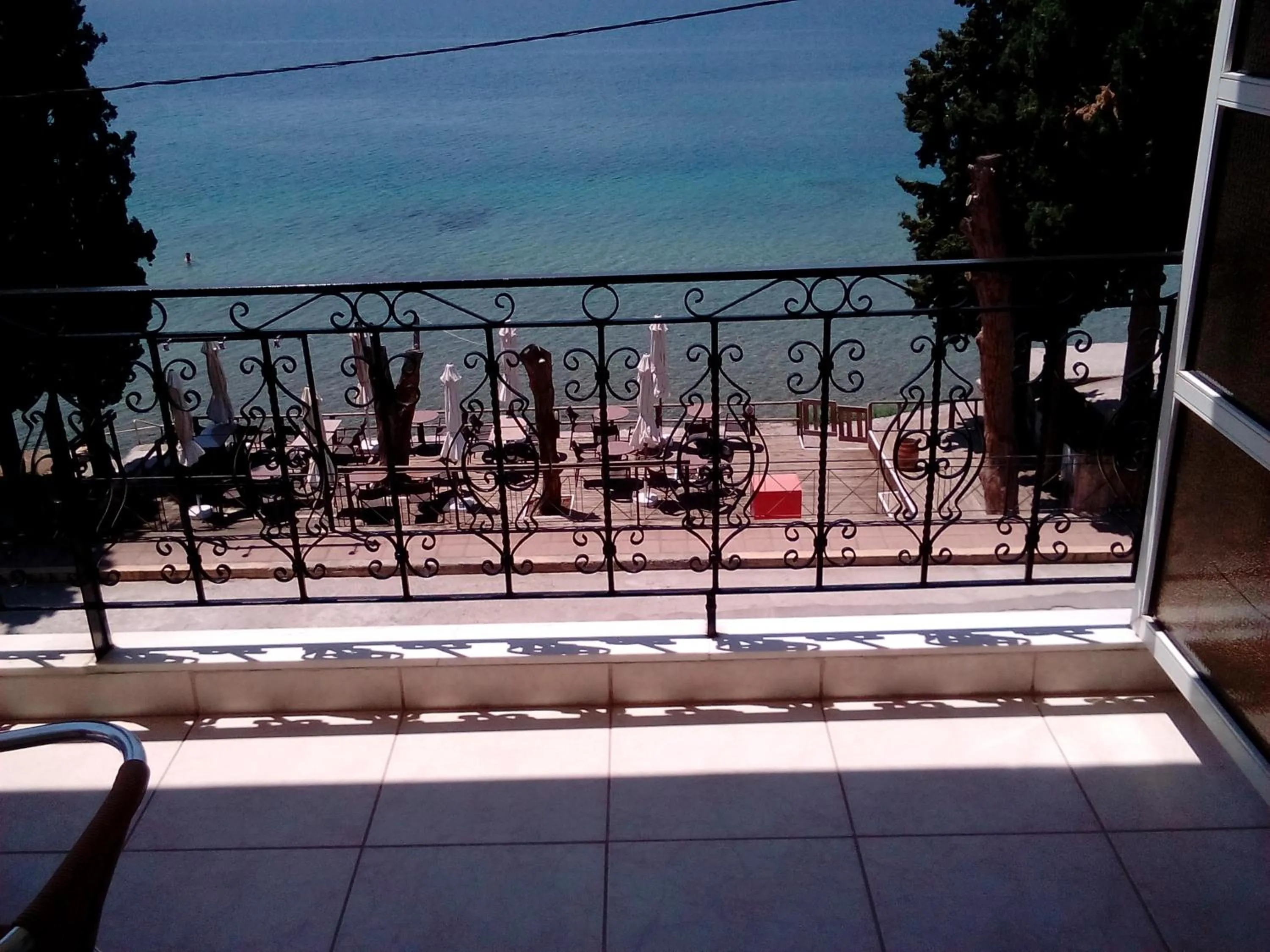Sea view in Hotel Romantica