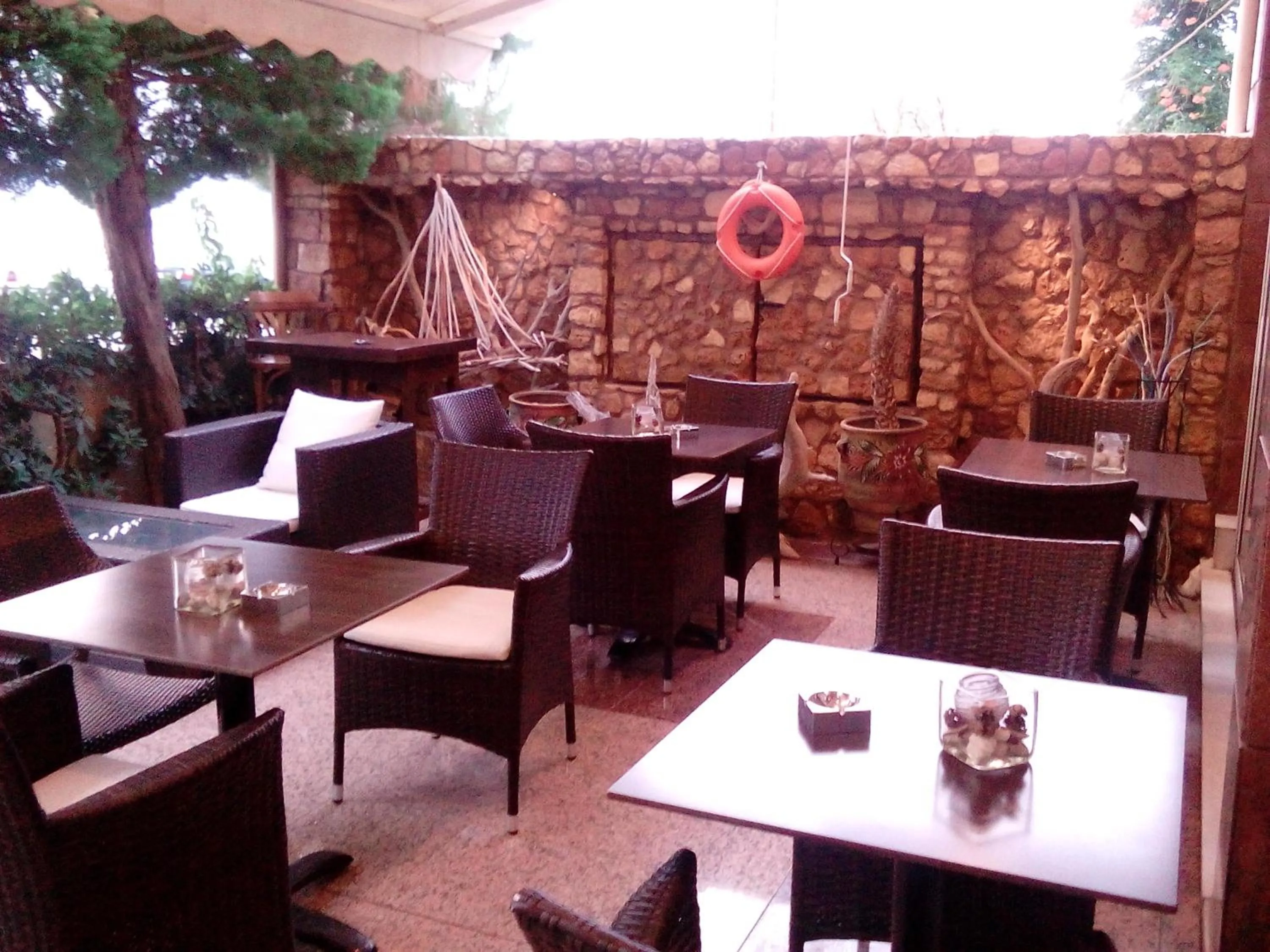 Balcony/Terrace in Hotel Romantica