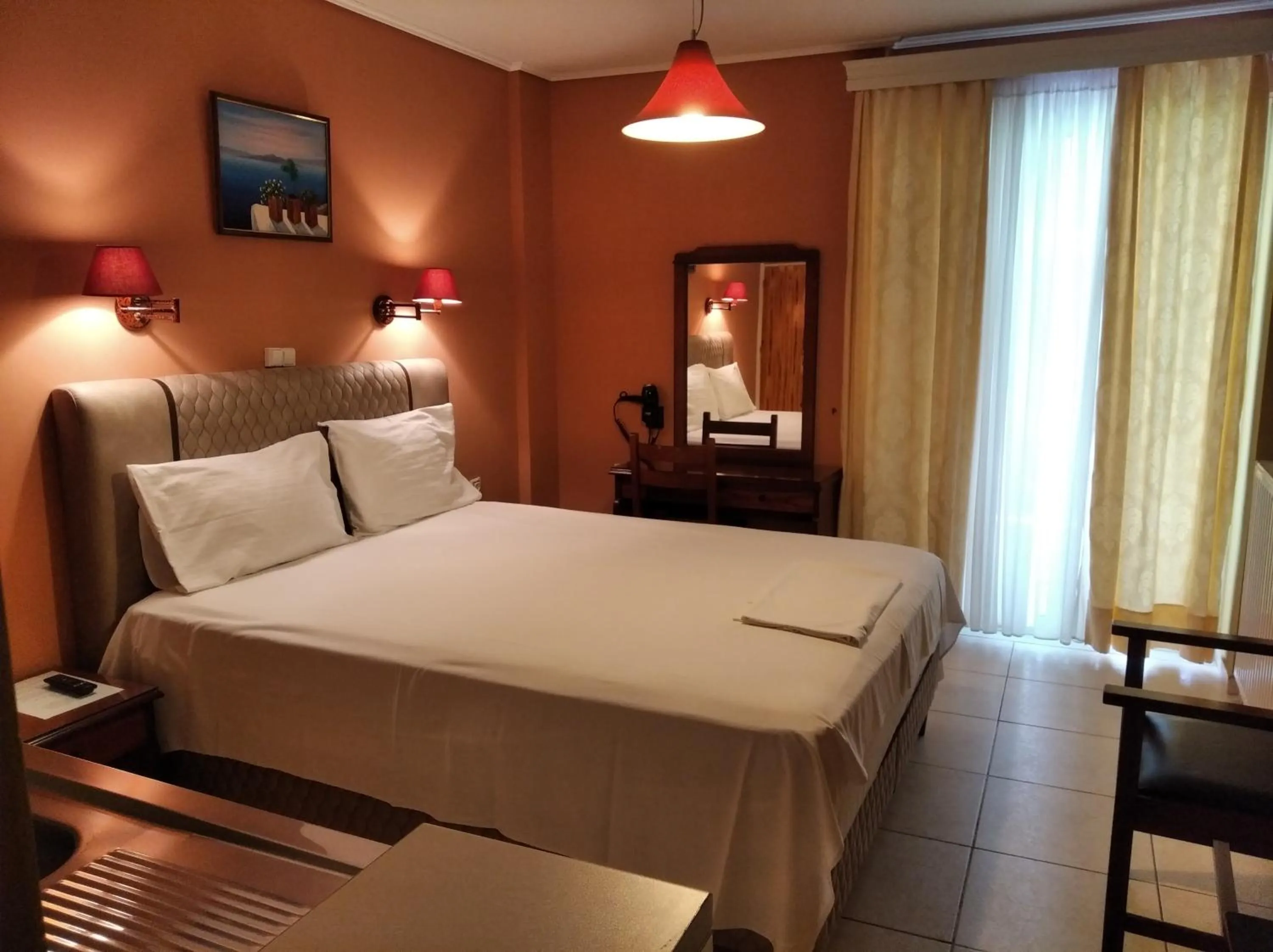 Bedroom, Bed in Hotel Romantica