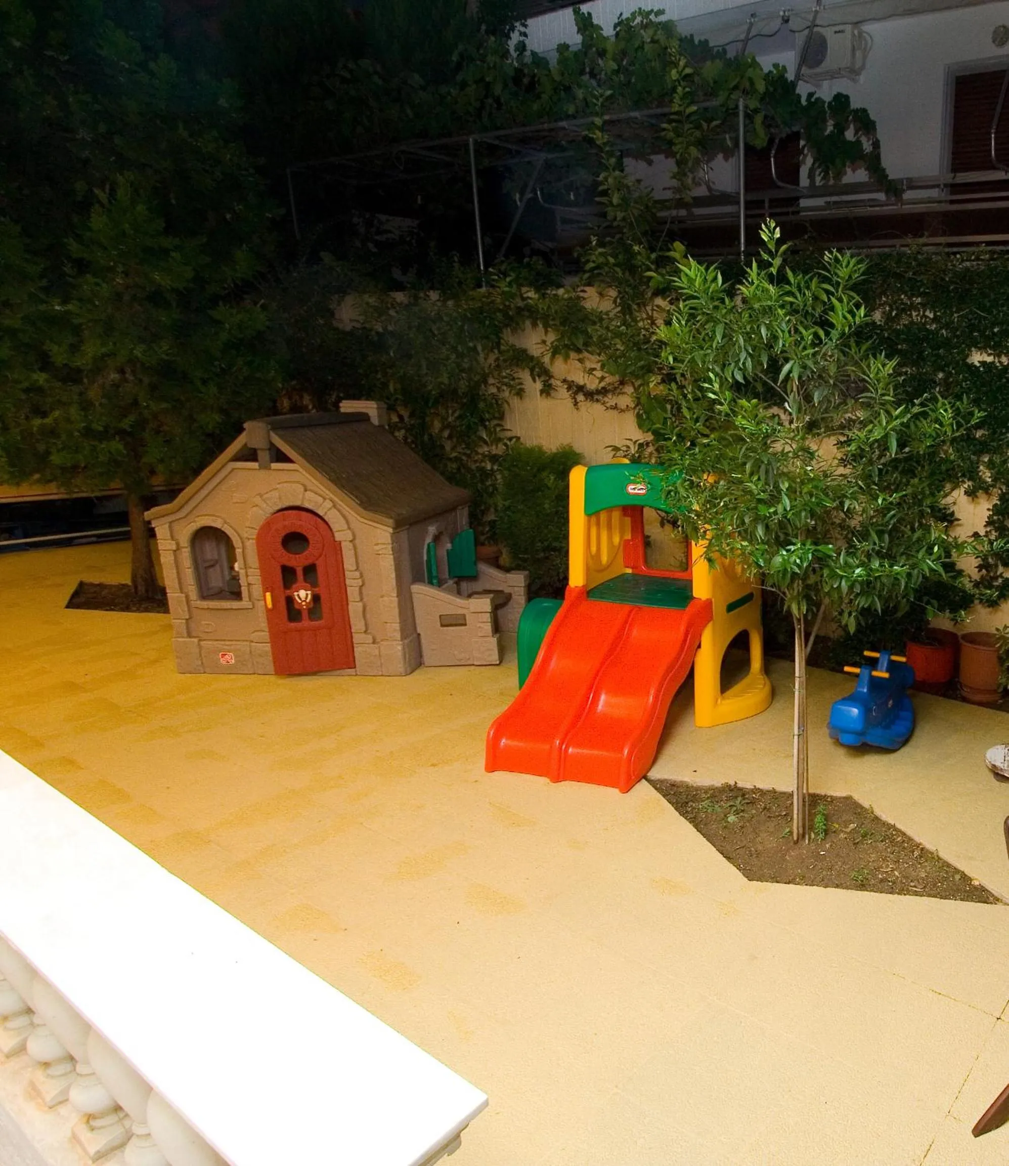 Children play ground in Hotel Romantica