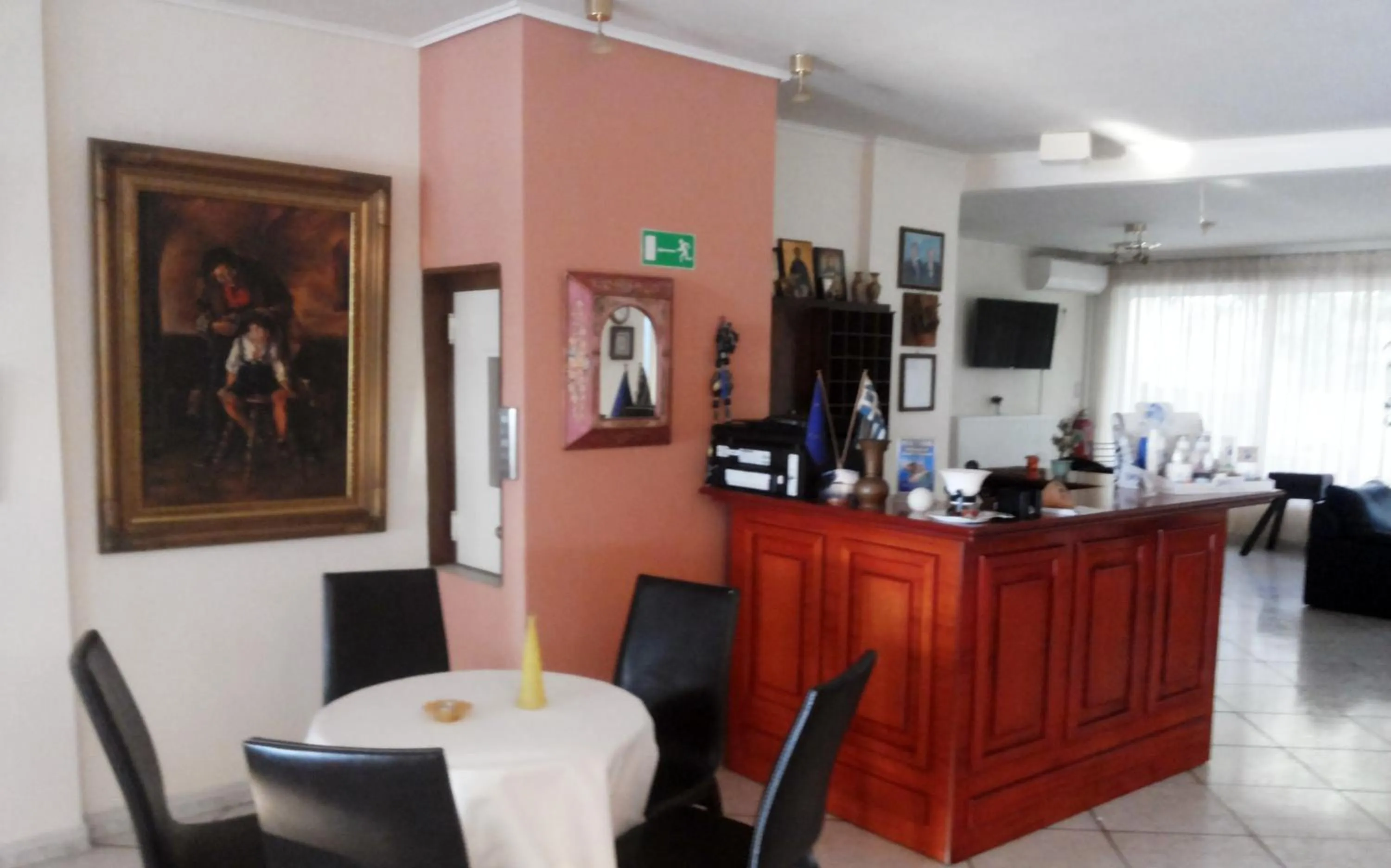 Lobby or reception in Hotel Romantica