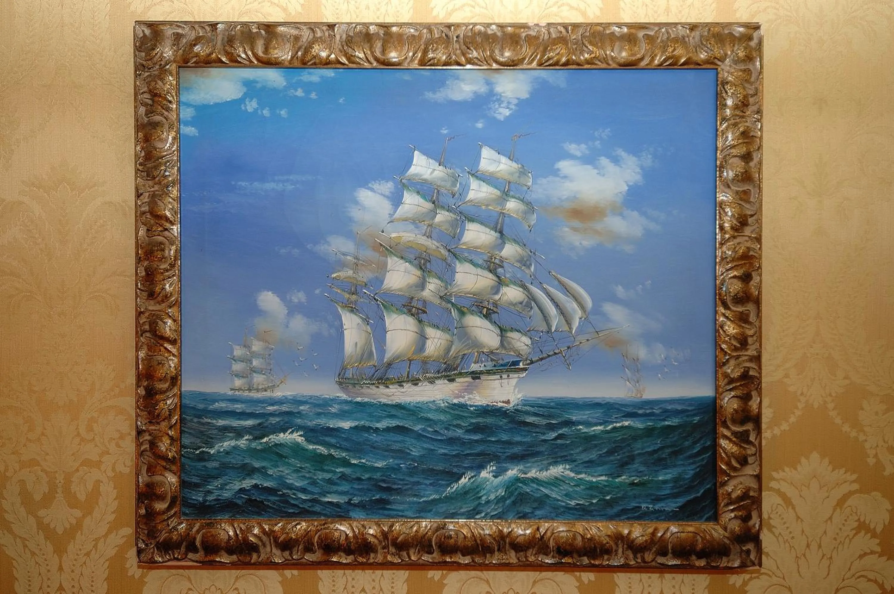 Decorative detail in Residenza La Loggia