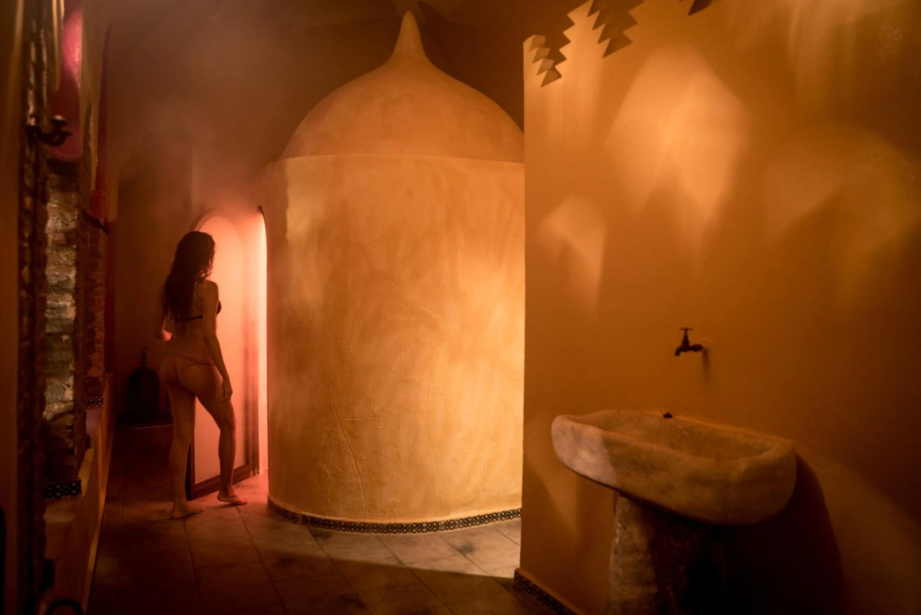 Sauna in Arteaga Hostal & Baños Arabes Elvira