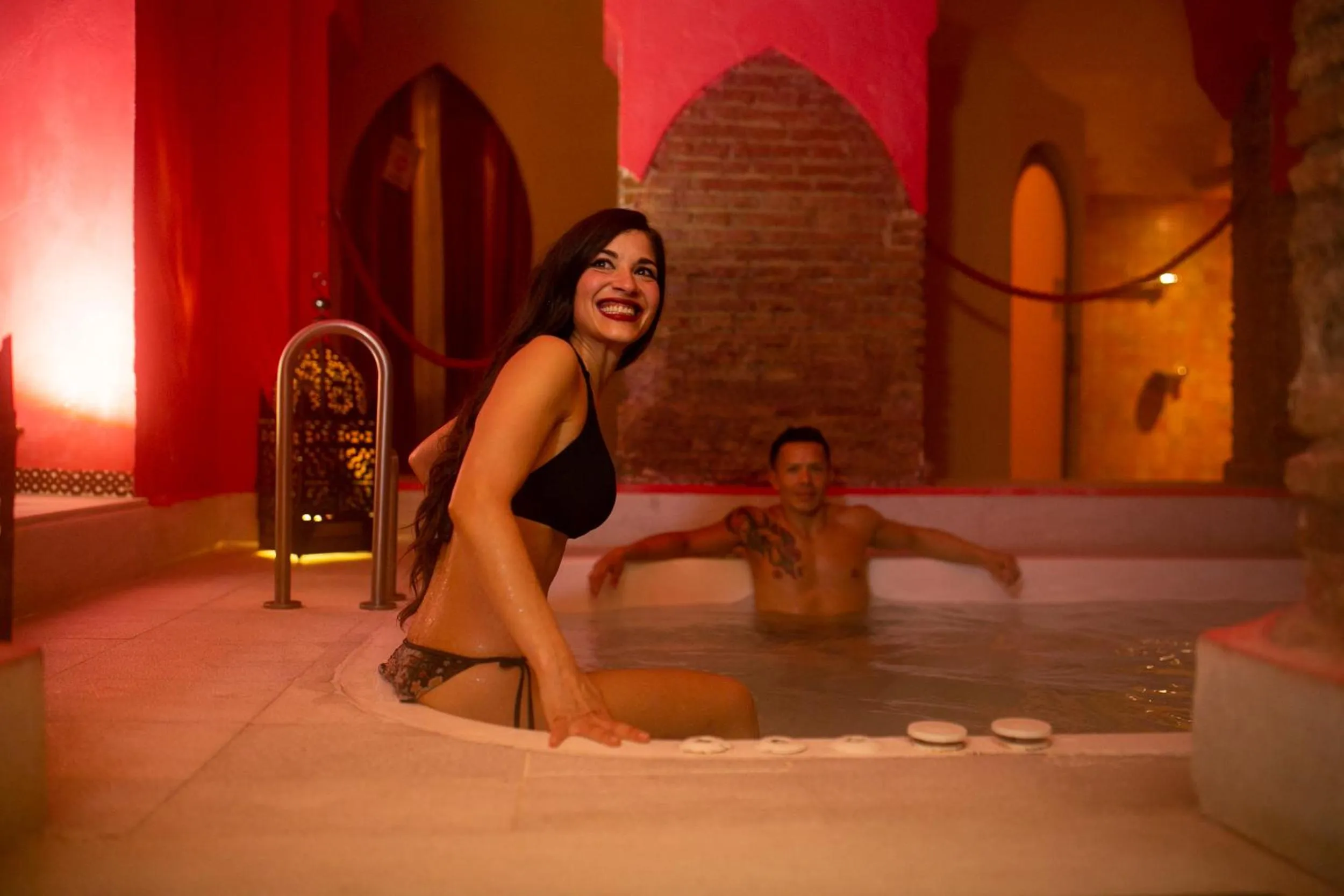 Spa and wellness centre/facilities in Arteaga Hostal & Baños Arabes Elvira