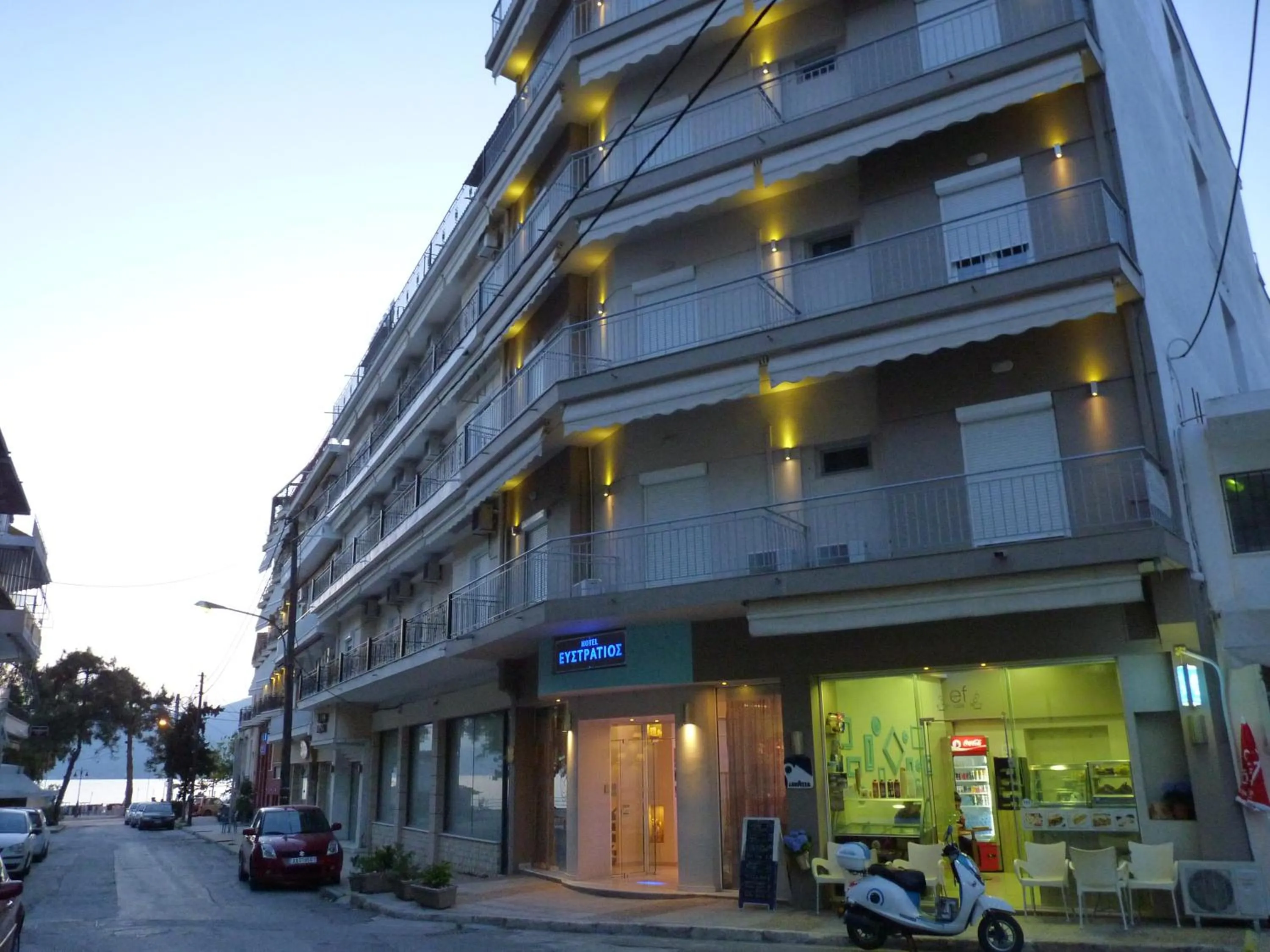 Property building in Efstratios Hotel
