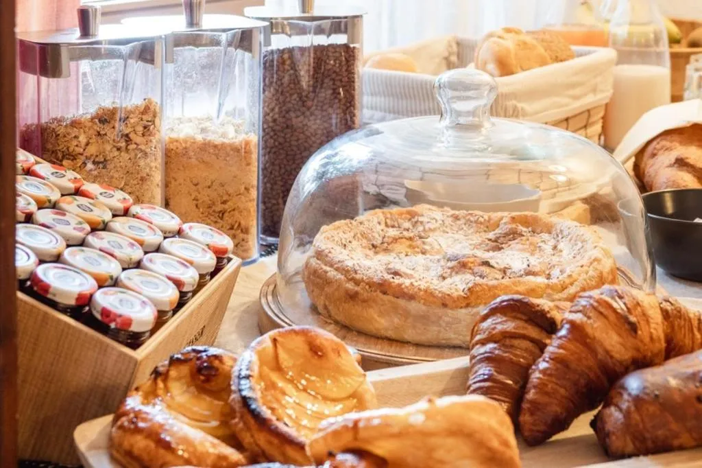 Continental breakfast in Residence Cascina Genzianella