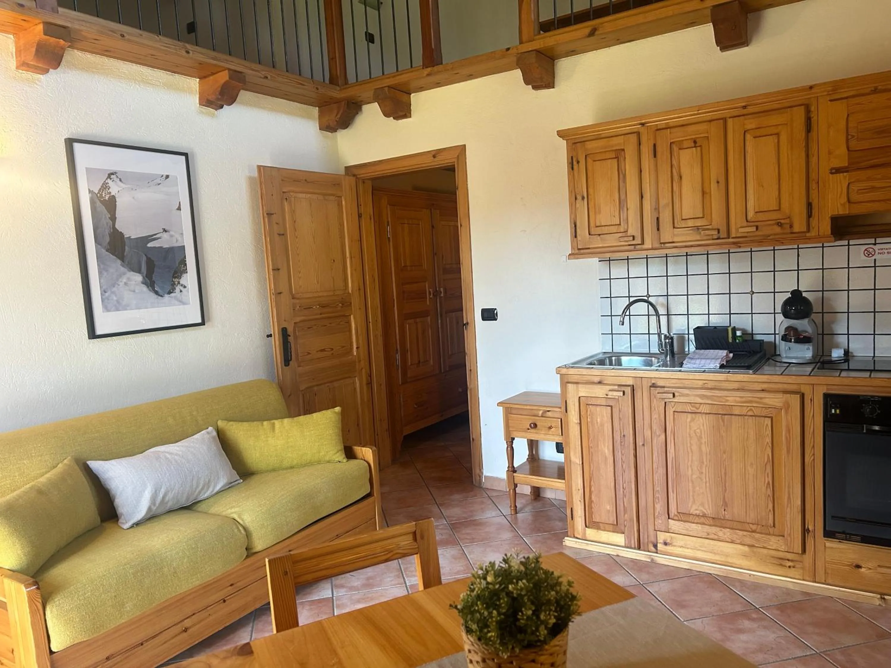 Living room in Residence Cascina Genzianella