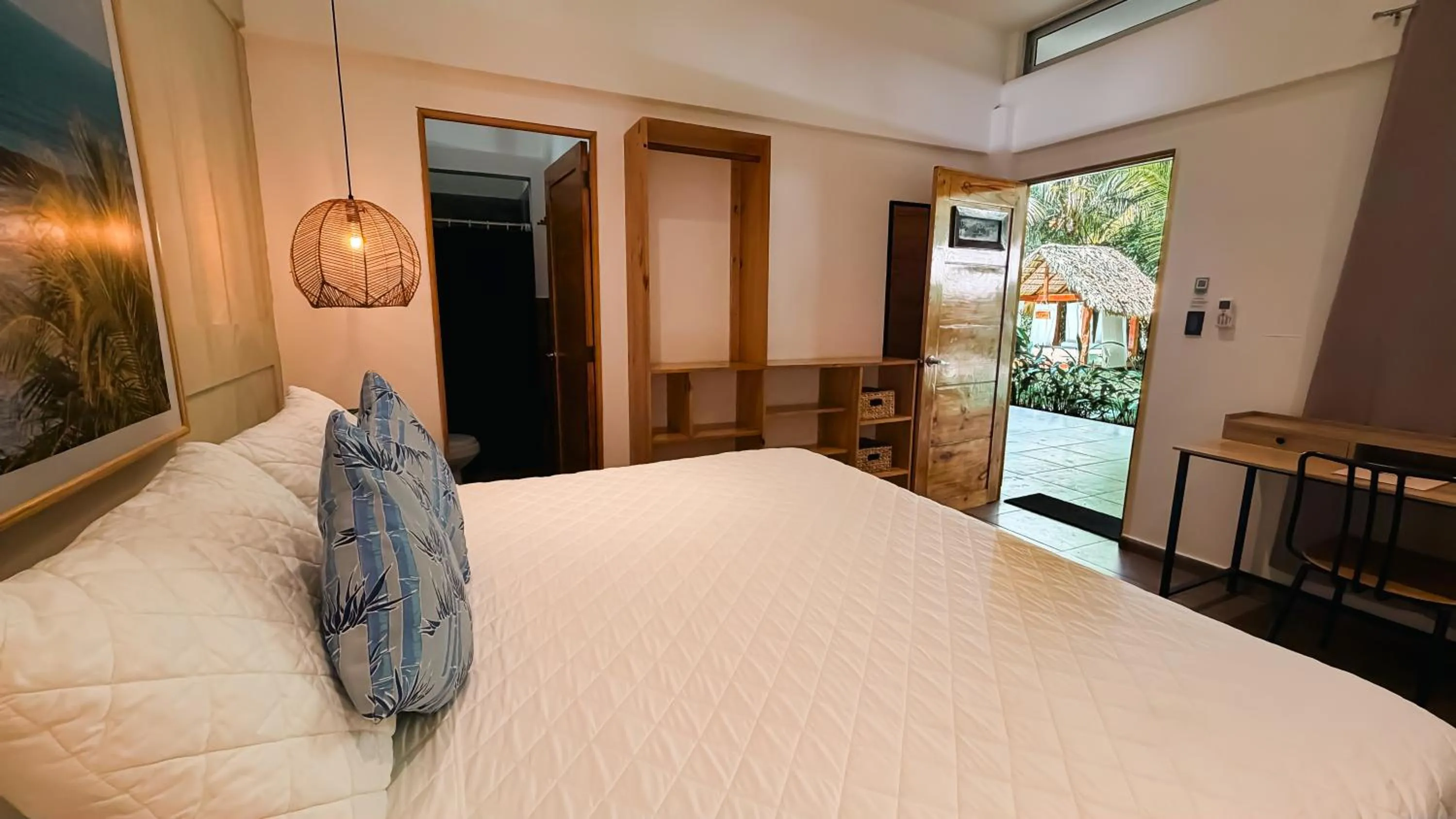 Bed in Hotel Michanti