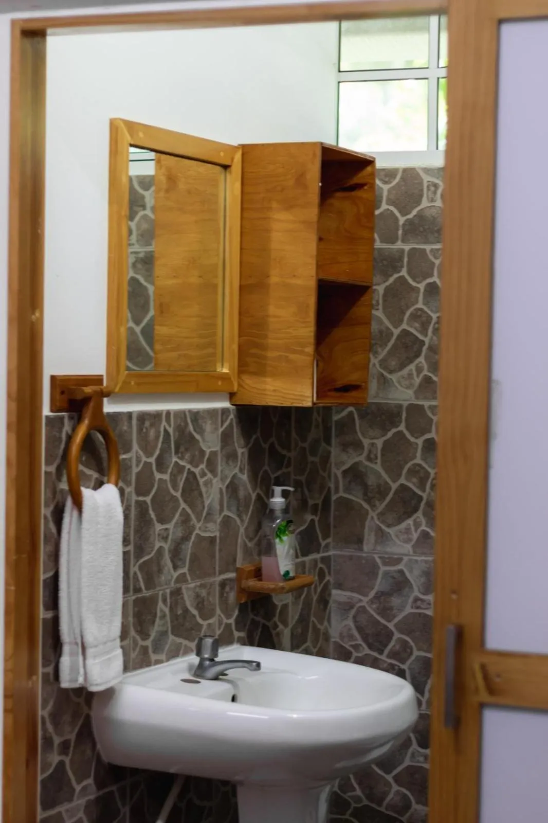 Bathroom in Hotel Michanti