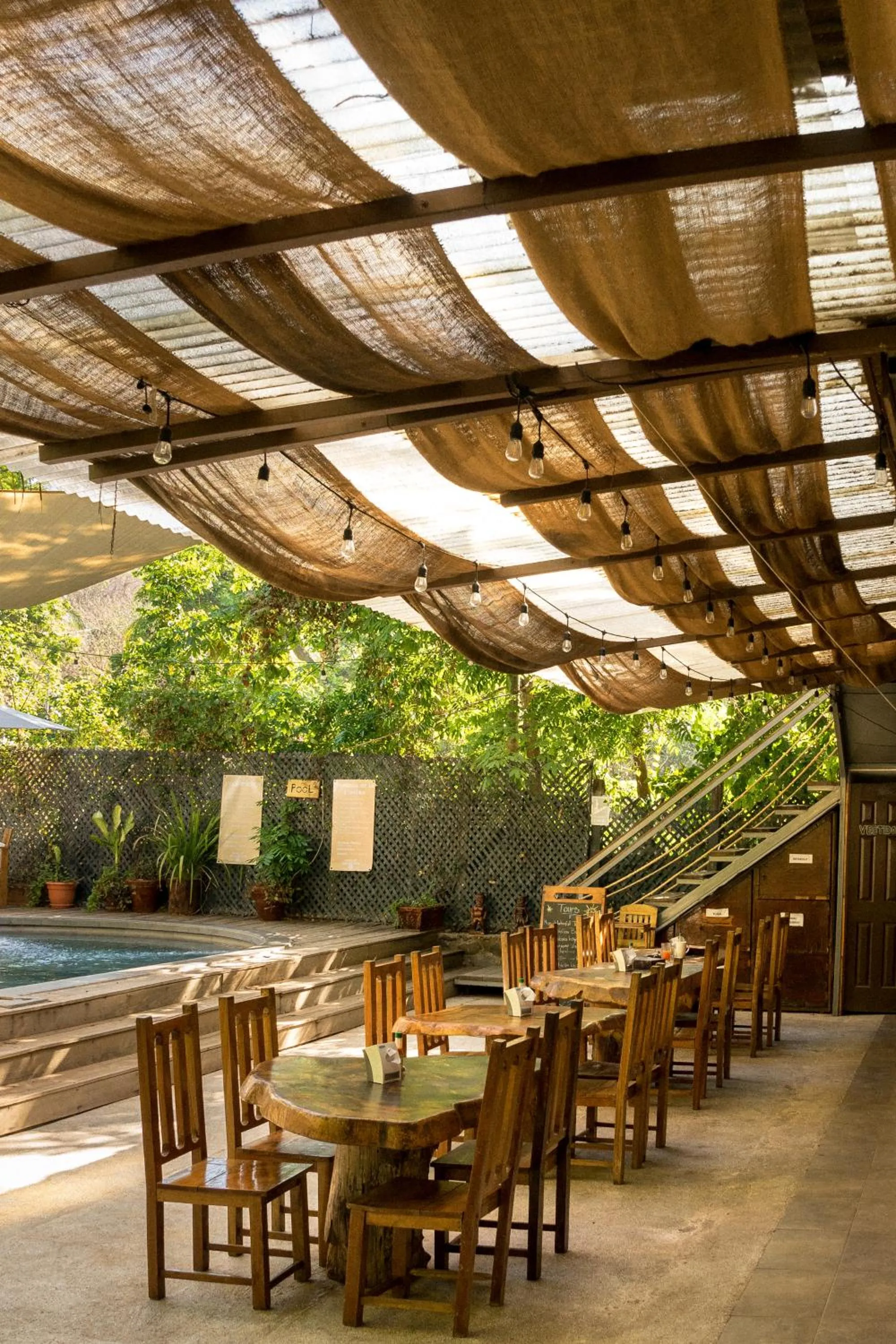 Dining area in Hotel Michanti