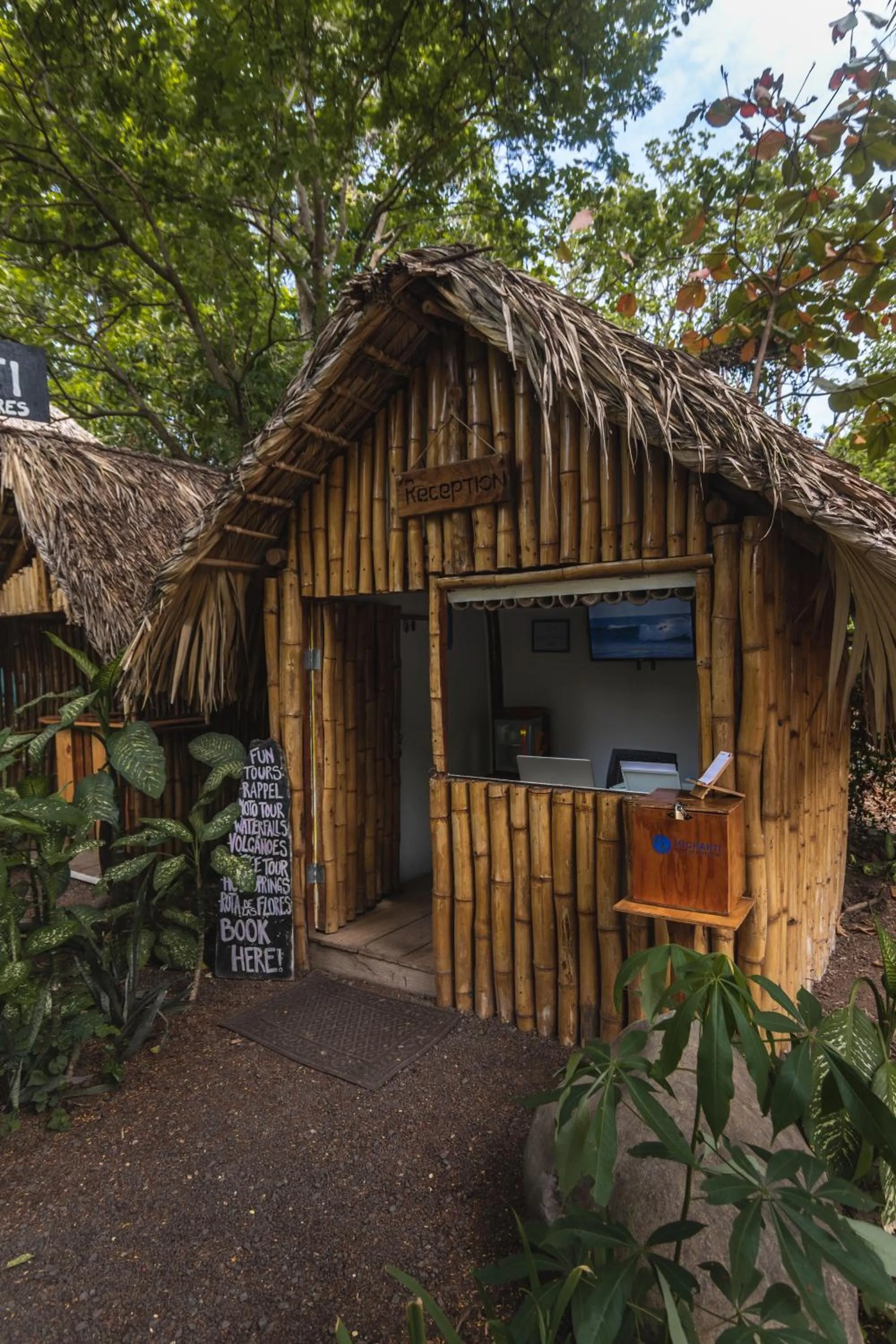 Lobby or reception in Hotel Michanti