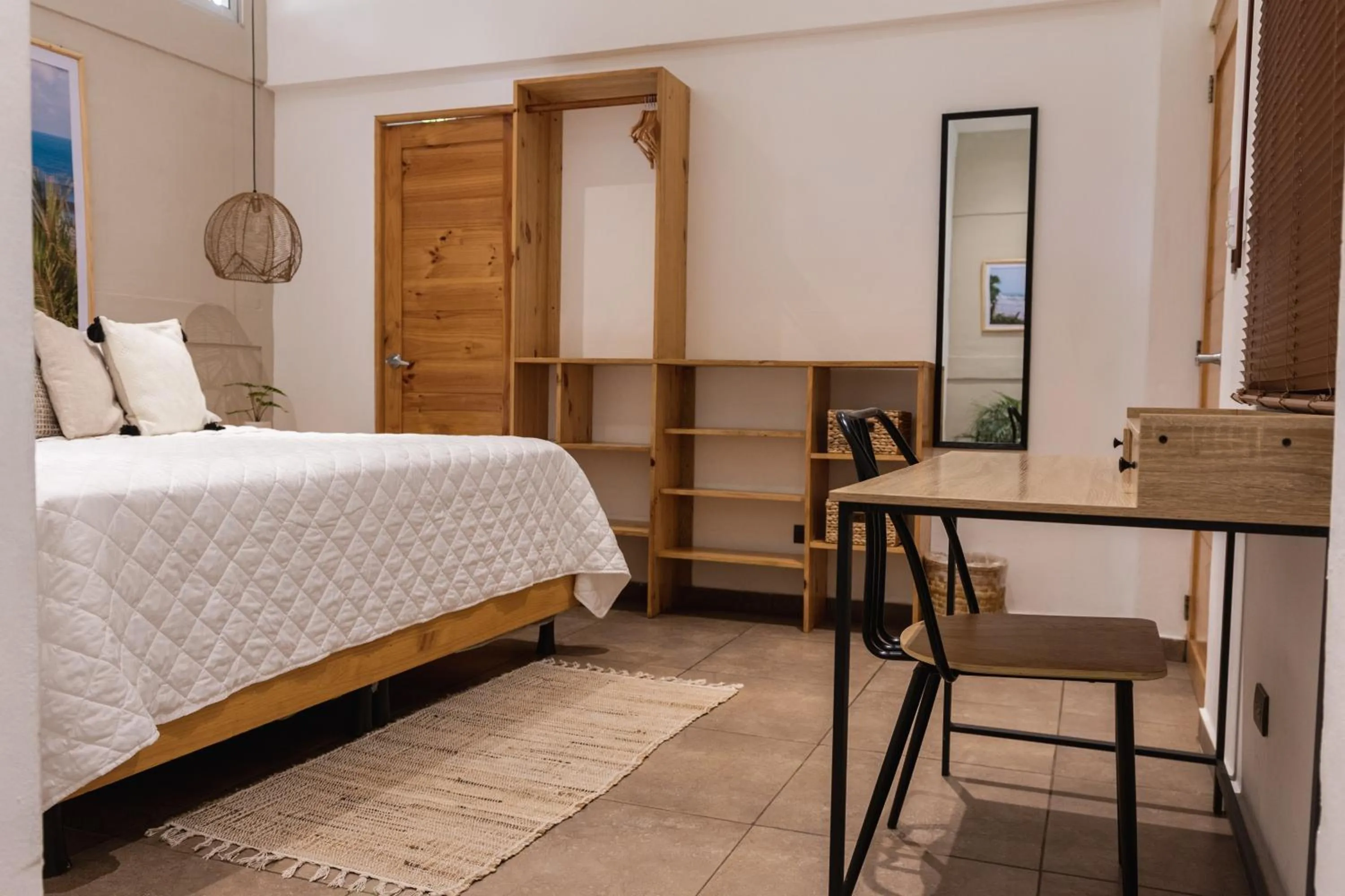 Bed in Hotel Michanti