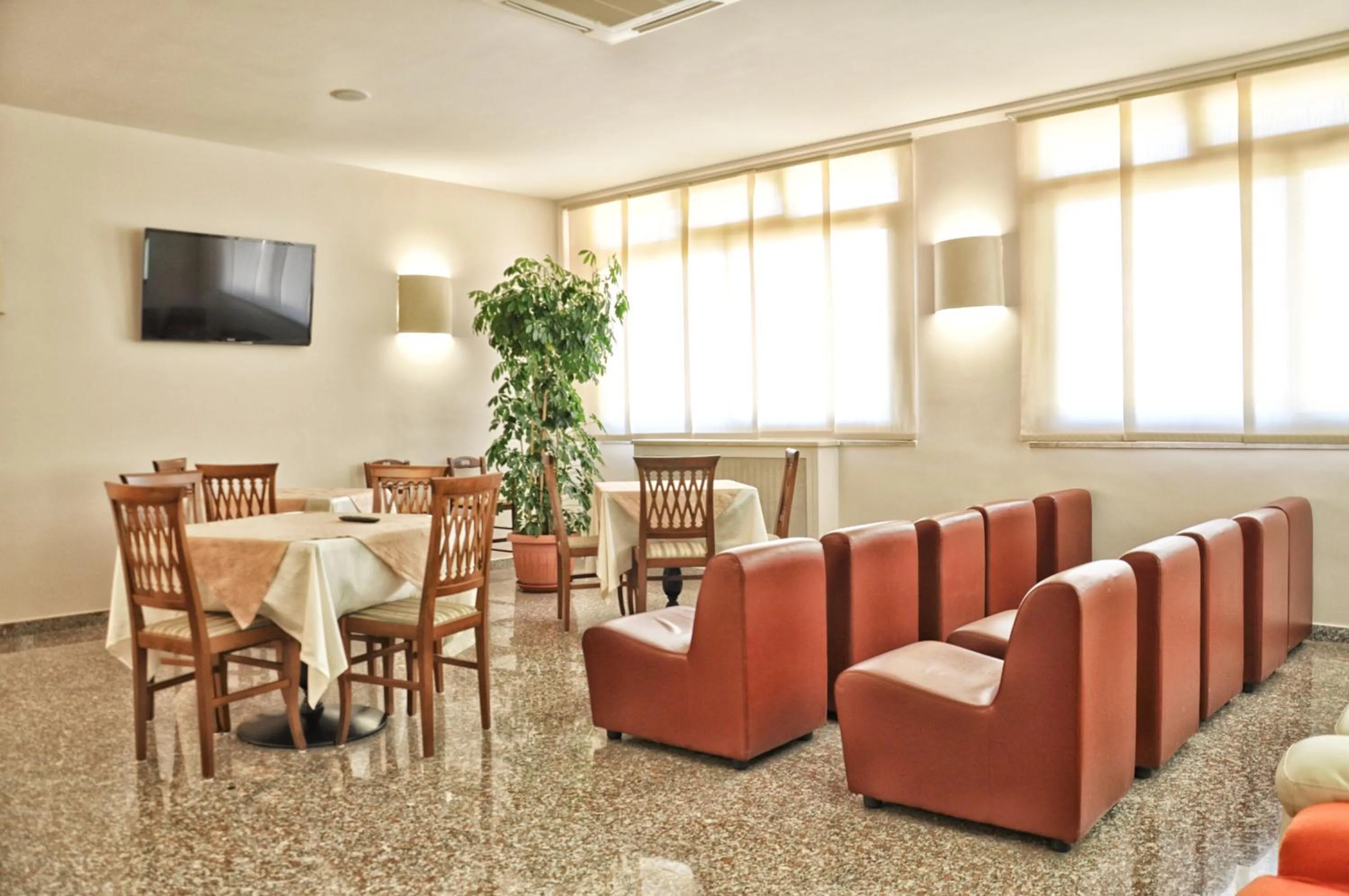 Communal lounge/ TV room in Hotel Dei Pini