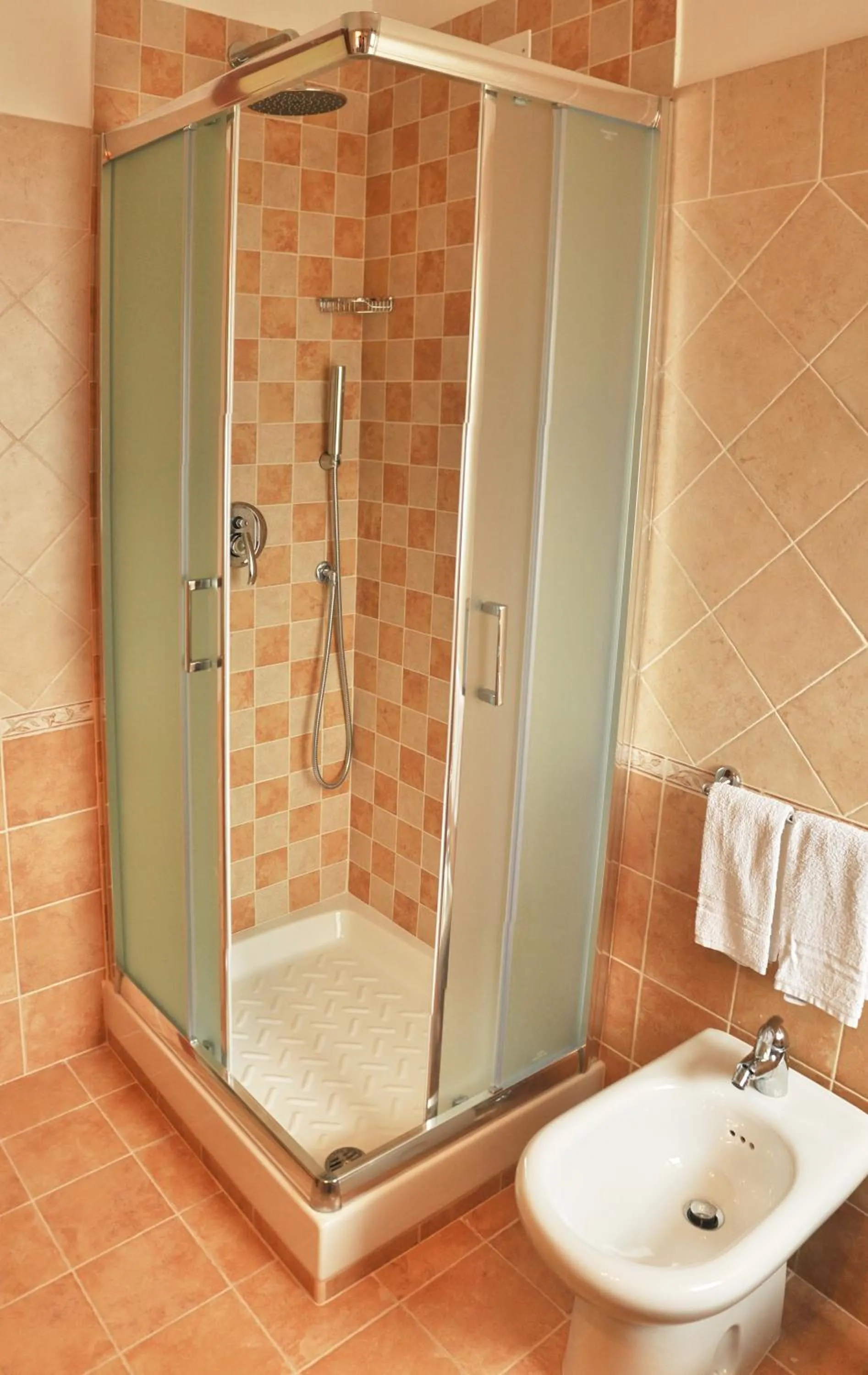 Shower in Hotel Dei Pini