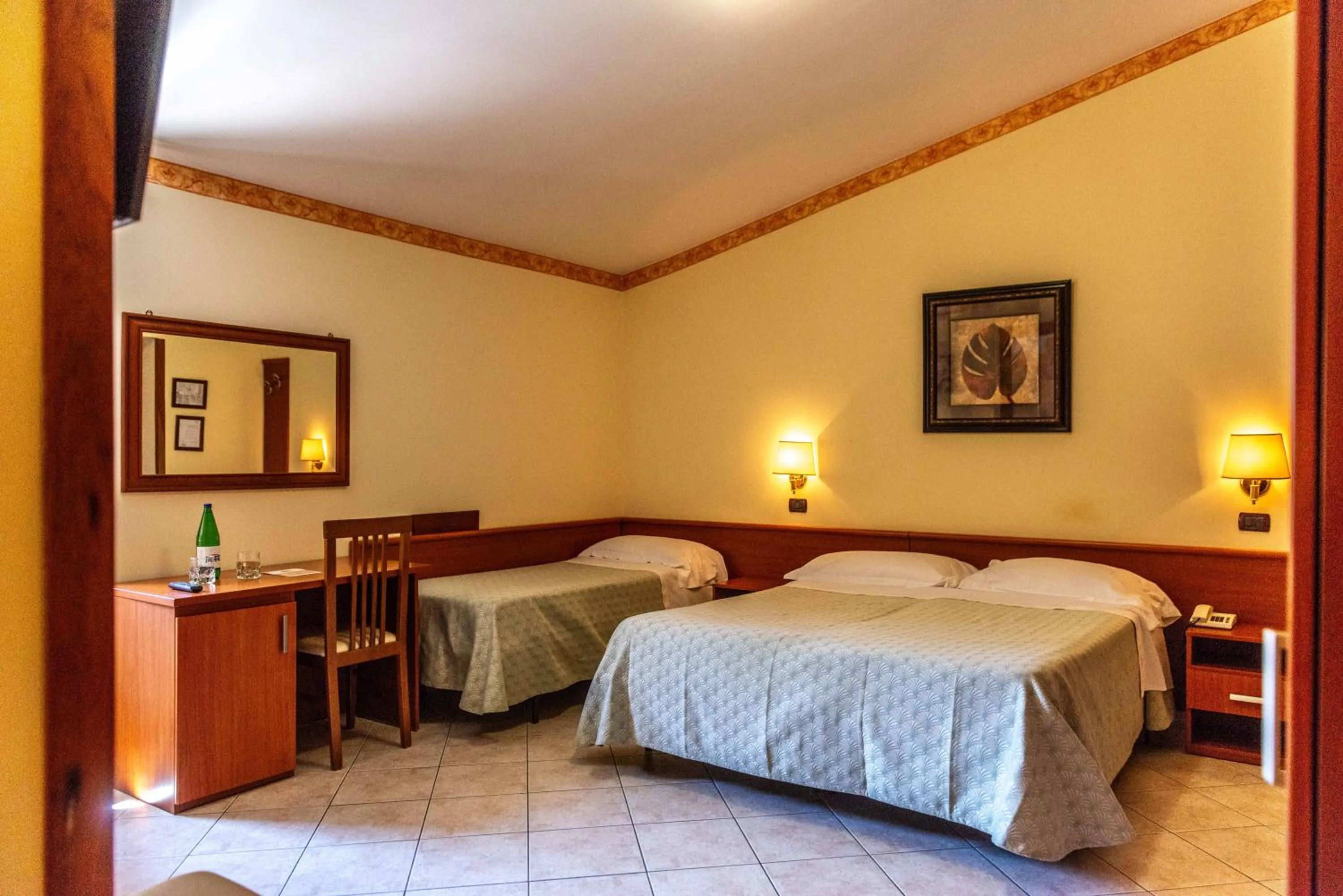 Bed in Hotel Dei Pini