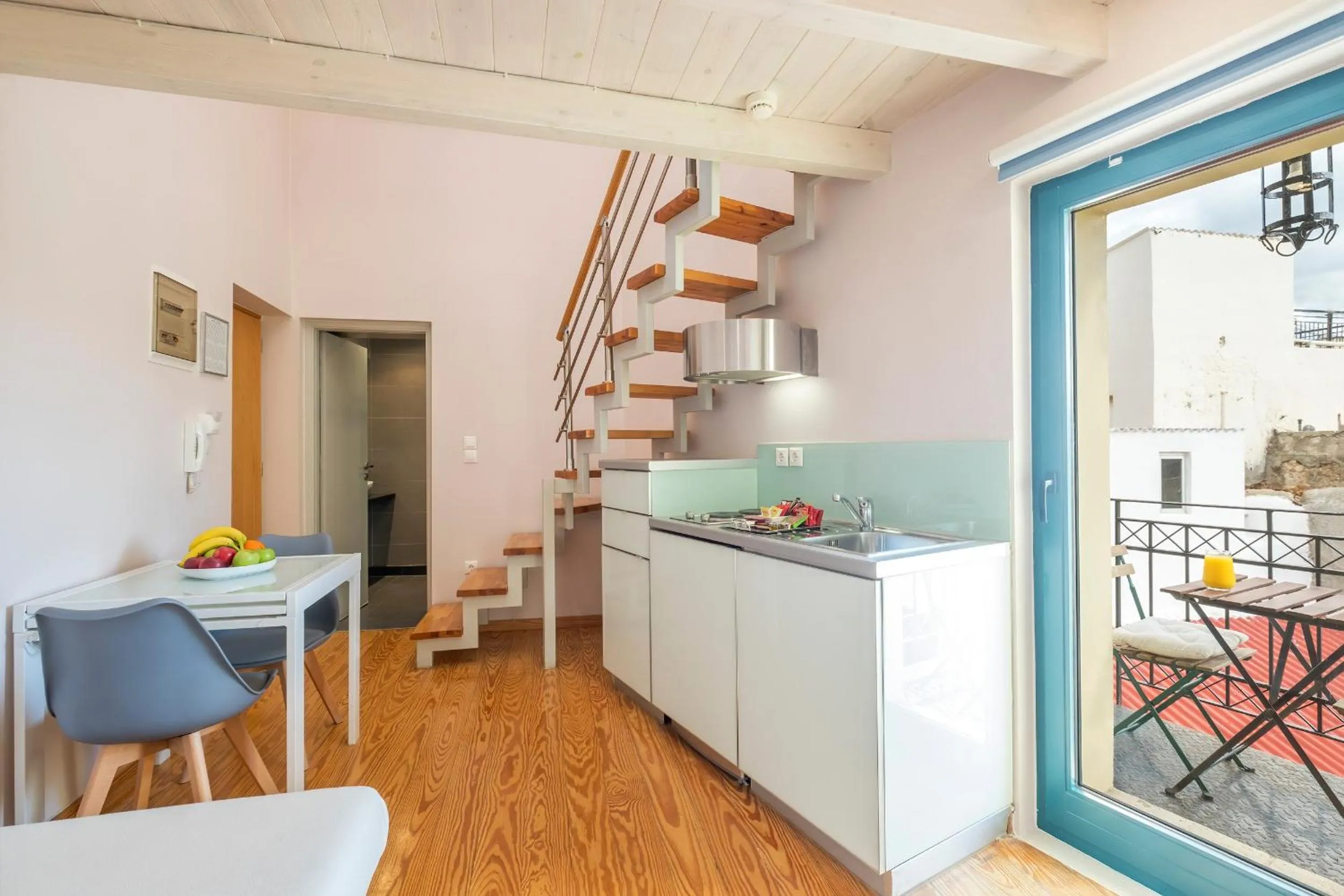 Kitchen or kitchenette in Boutique Hotel Fortino