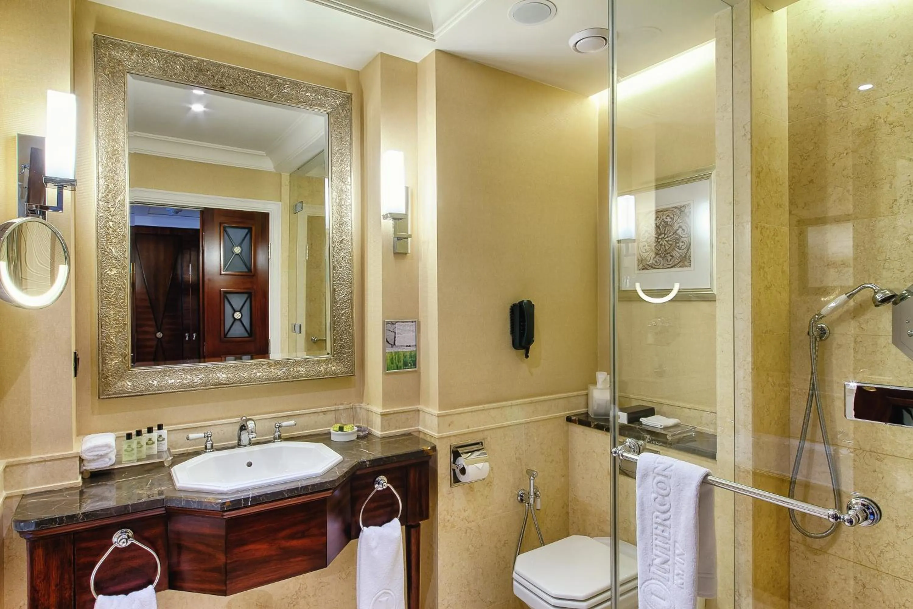 Bathroom in InterContinental - Kyiv by IHG