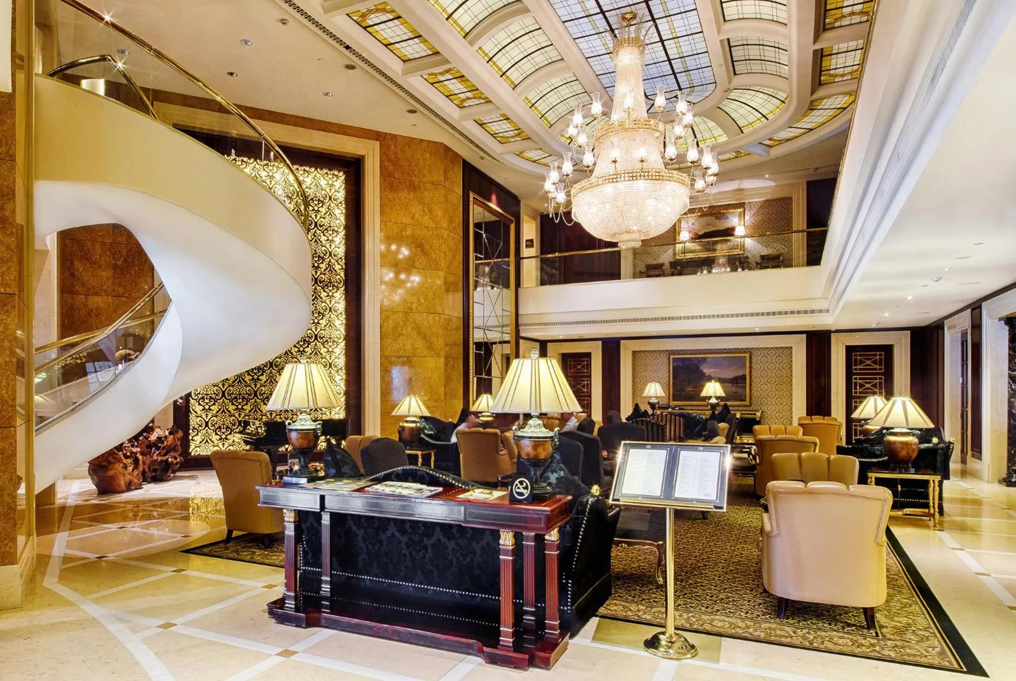 Lounge or bar in InterContinental - Kyiv by IHG