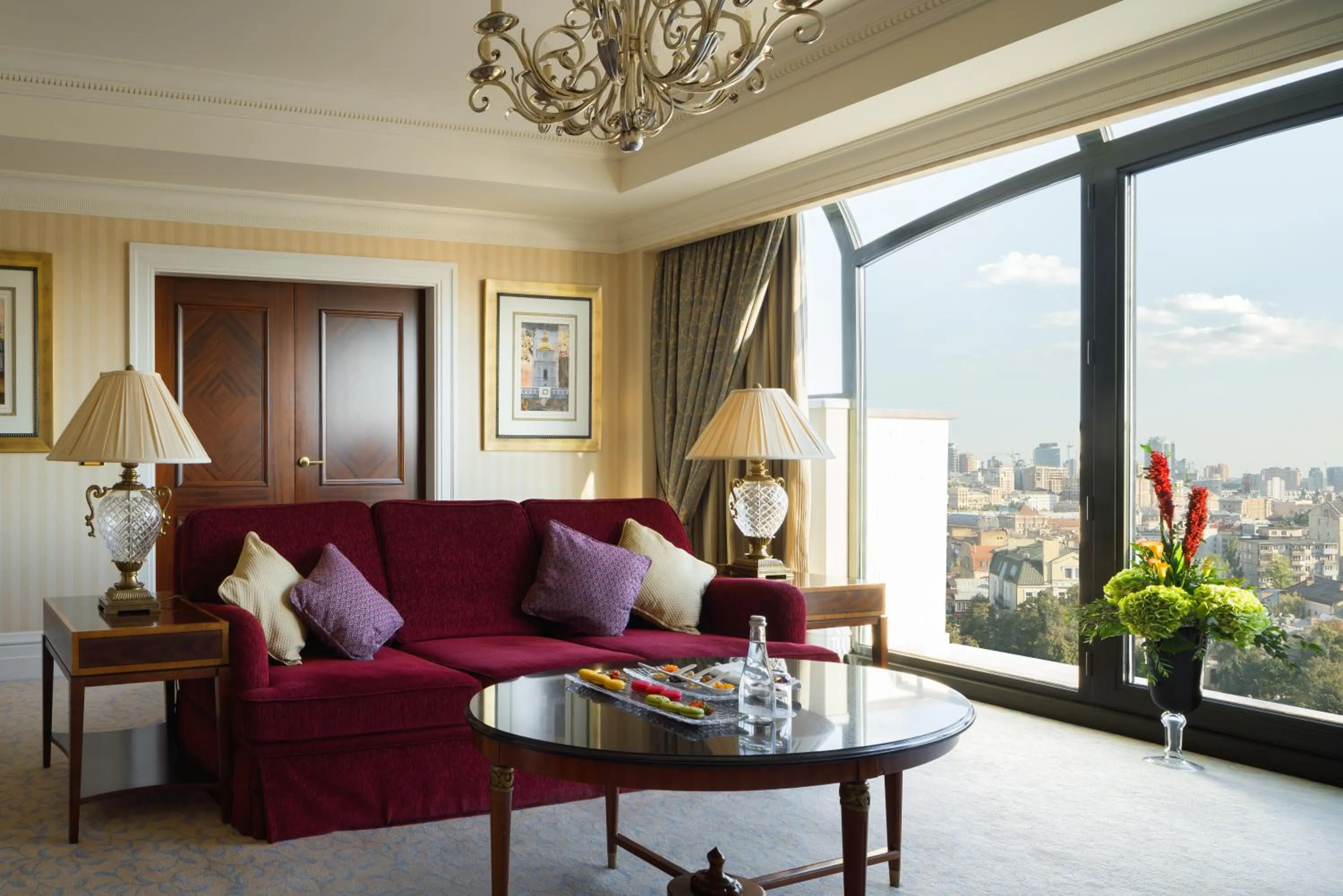 Living room in InterContinental - Kyiv by IHG