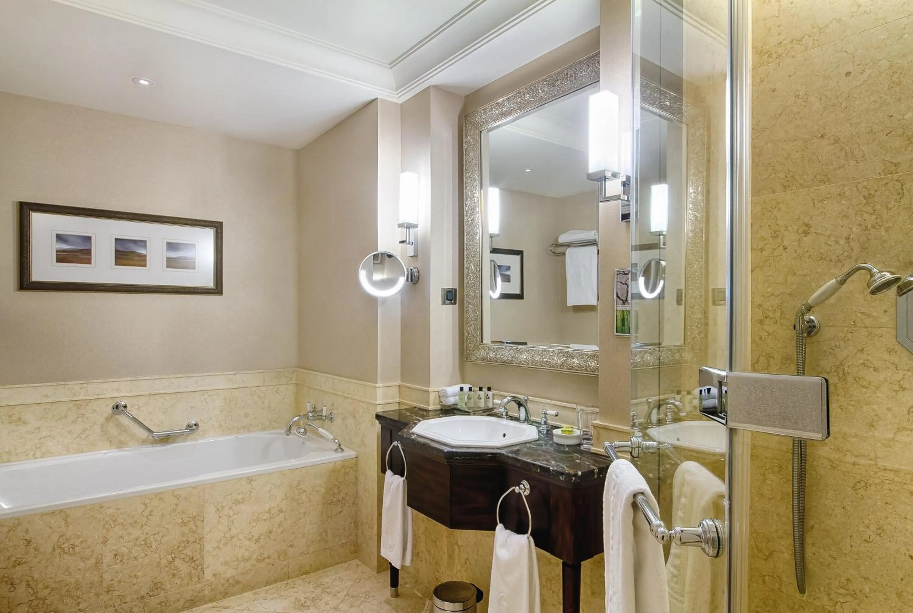 Bathroom in InterContinental - Kyiv by IHG