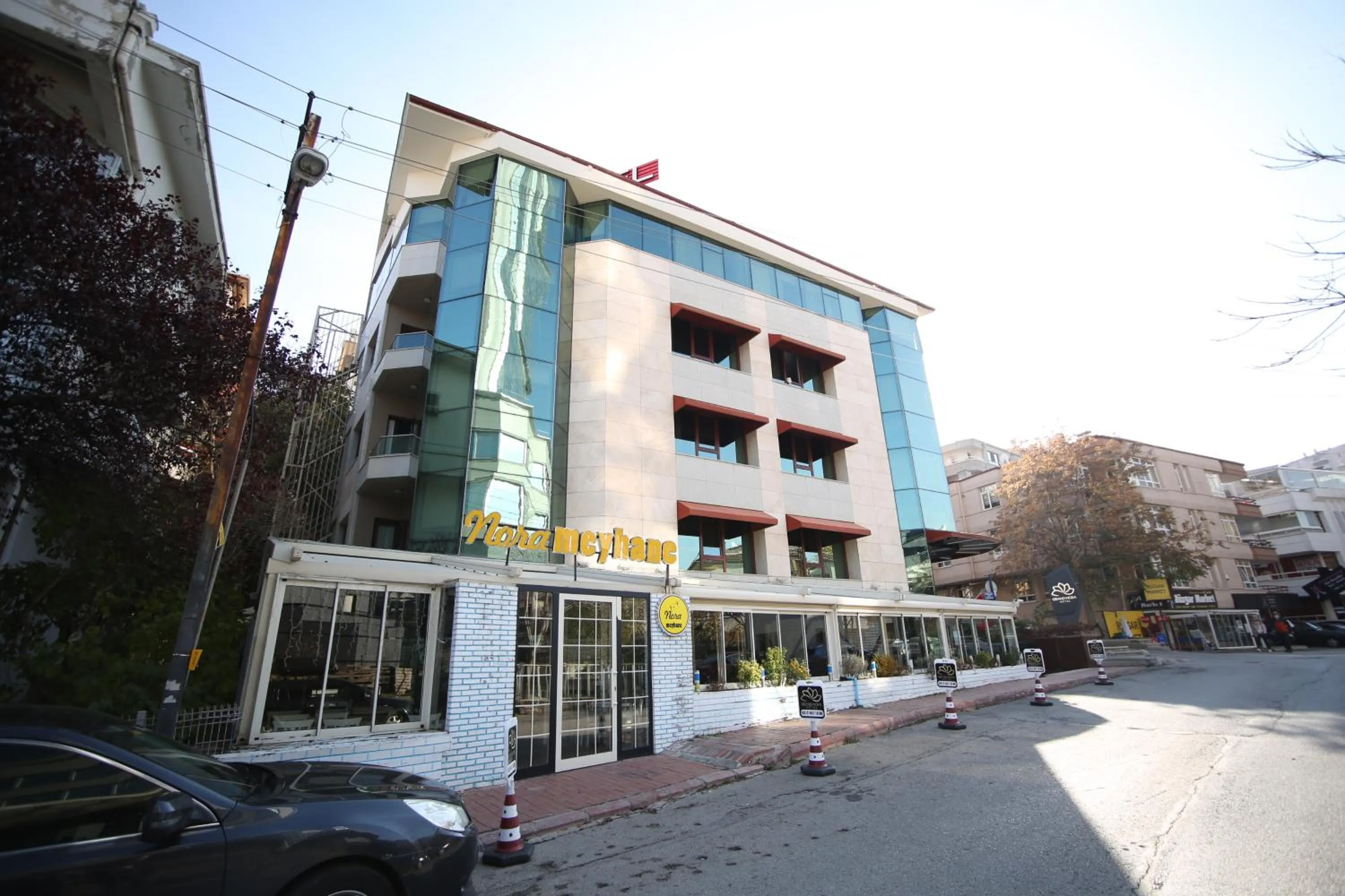 Facade/entrance in Grand Nora Hotel