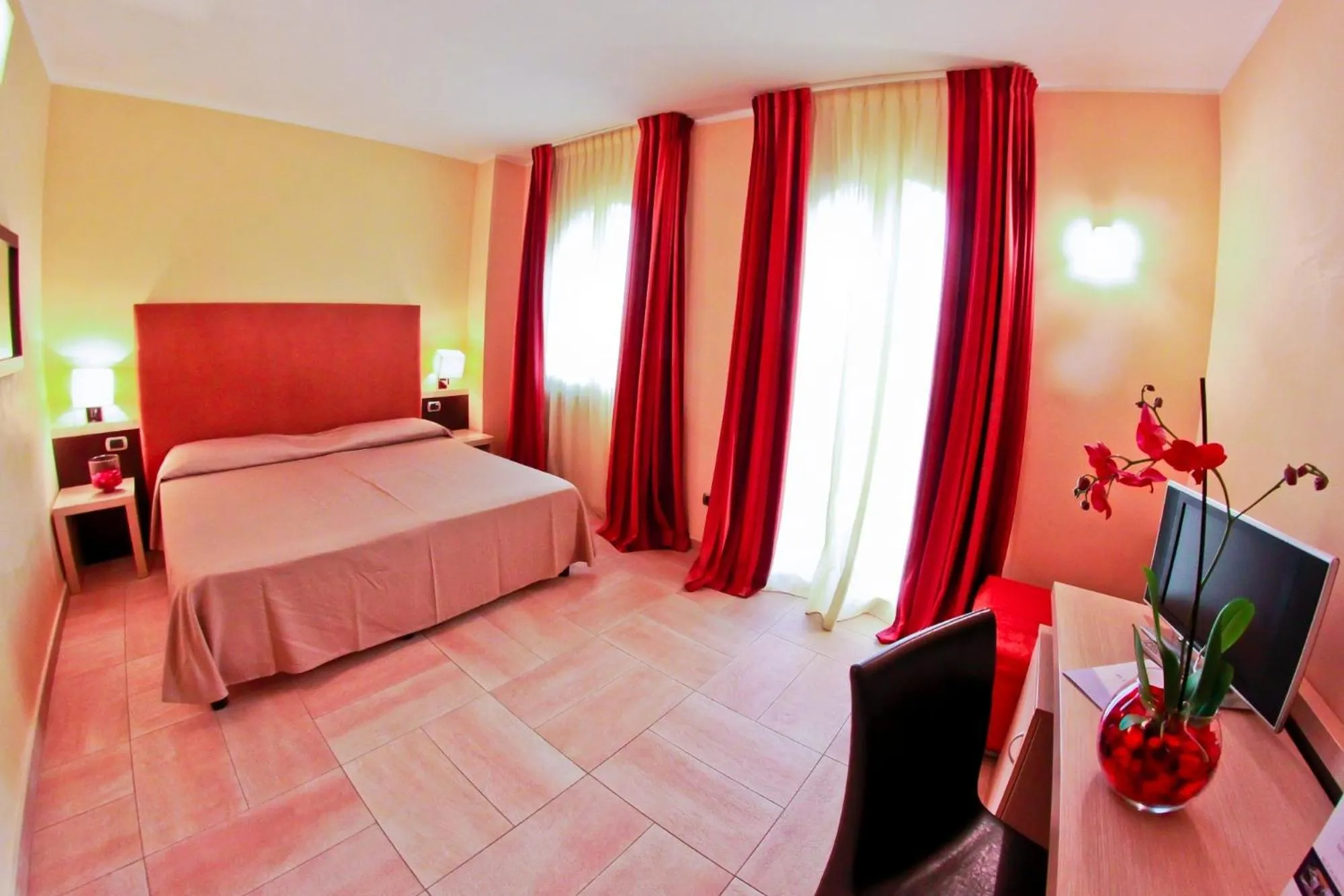 Bed in BV Airone Resort