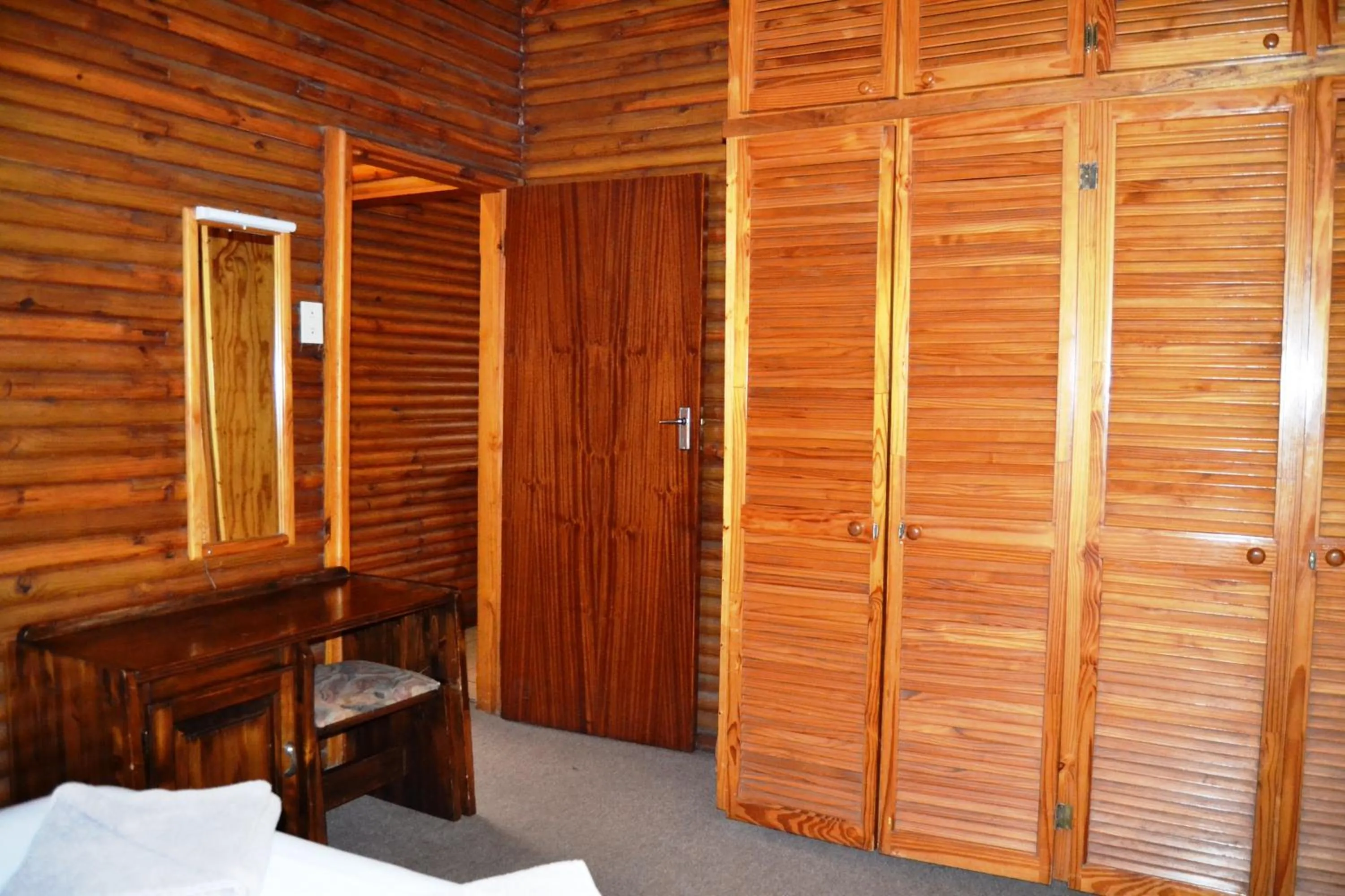 Decorative detail in Log Cabin & Settlers Village